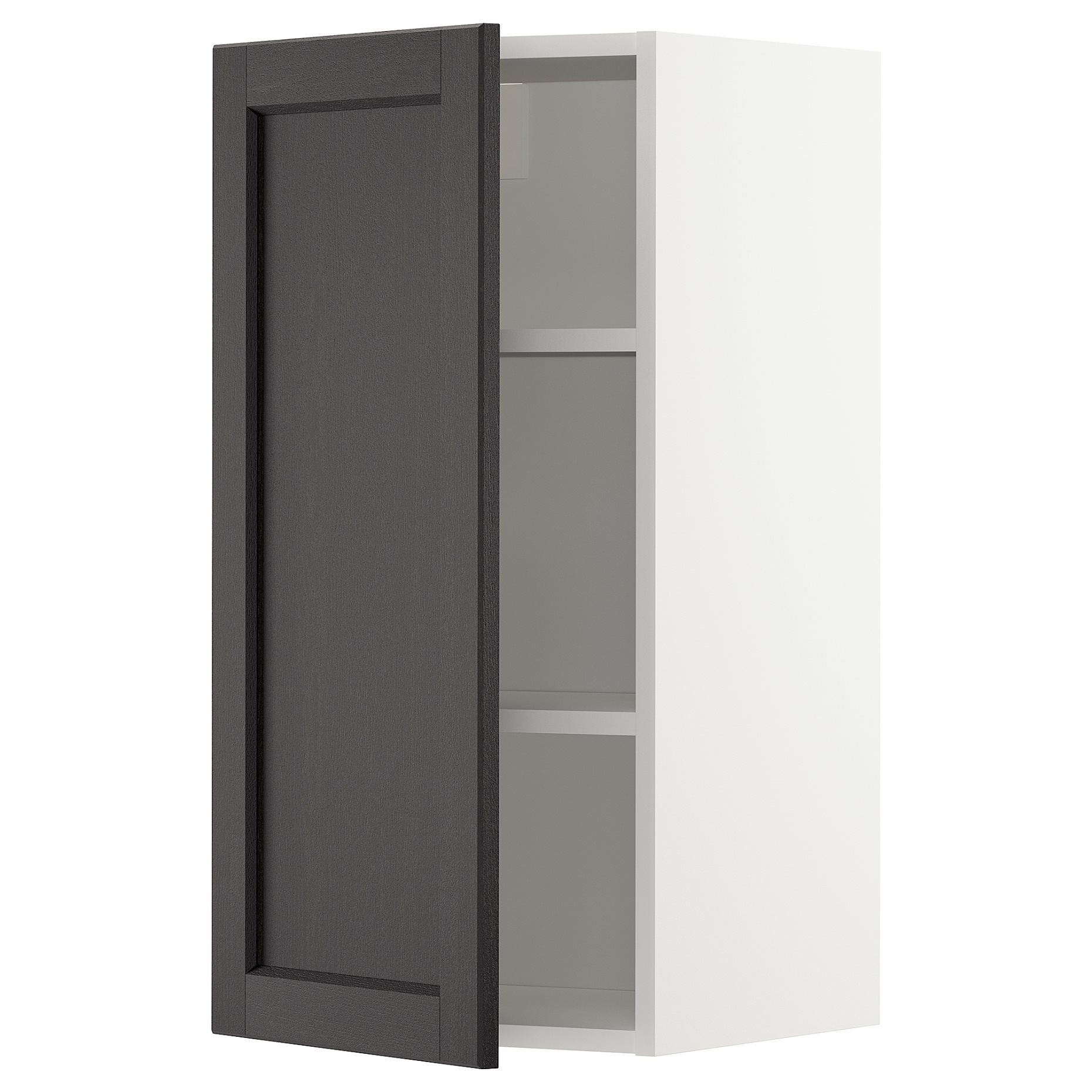 METOD, wall cabinet with shelves, 40x80 cm, 294.651.88