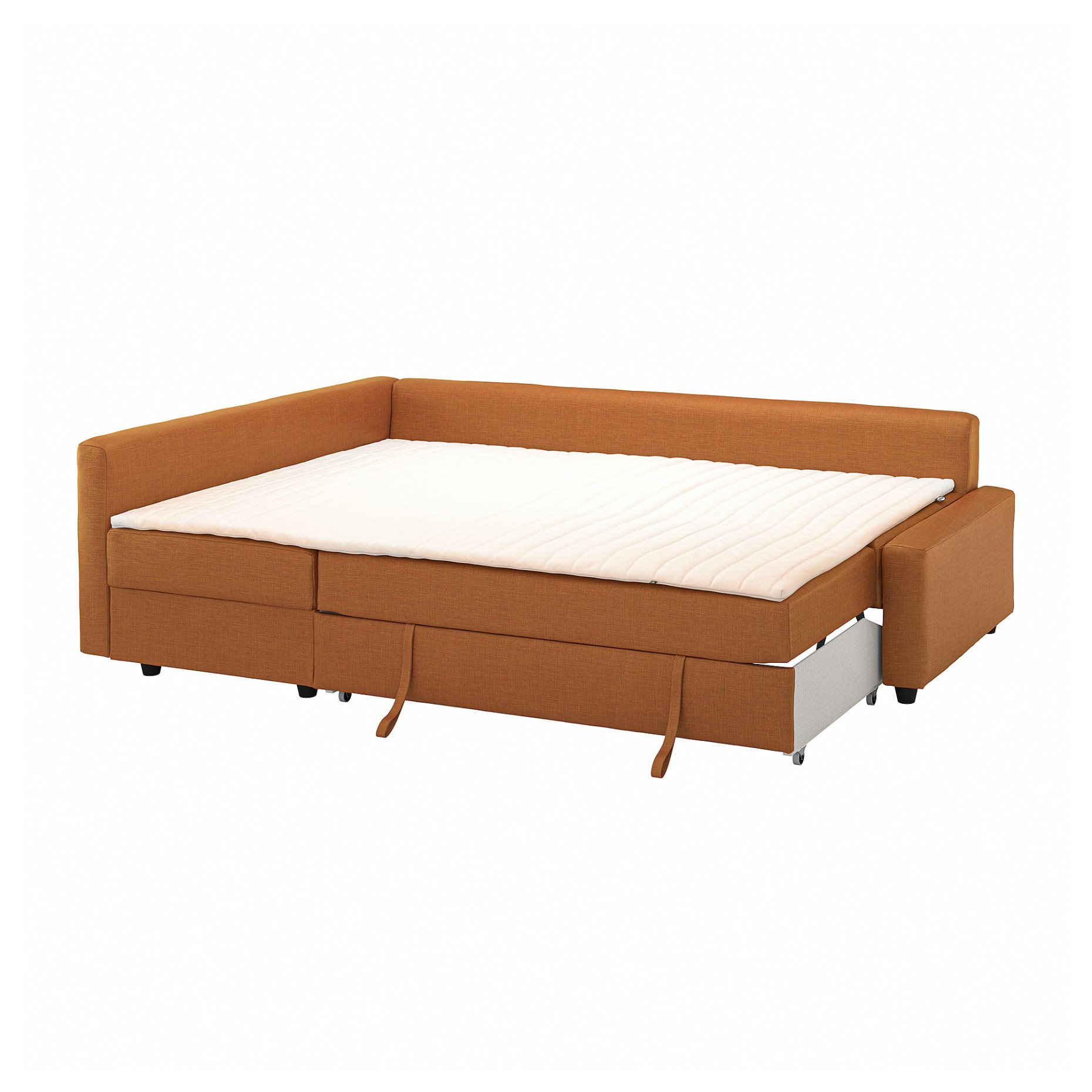 FRIHETEN/KLAGSHAMN, corner sofa-bed with storage, 295.202.41