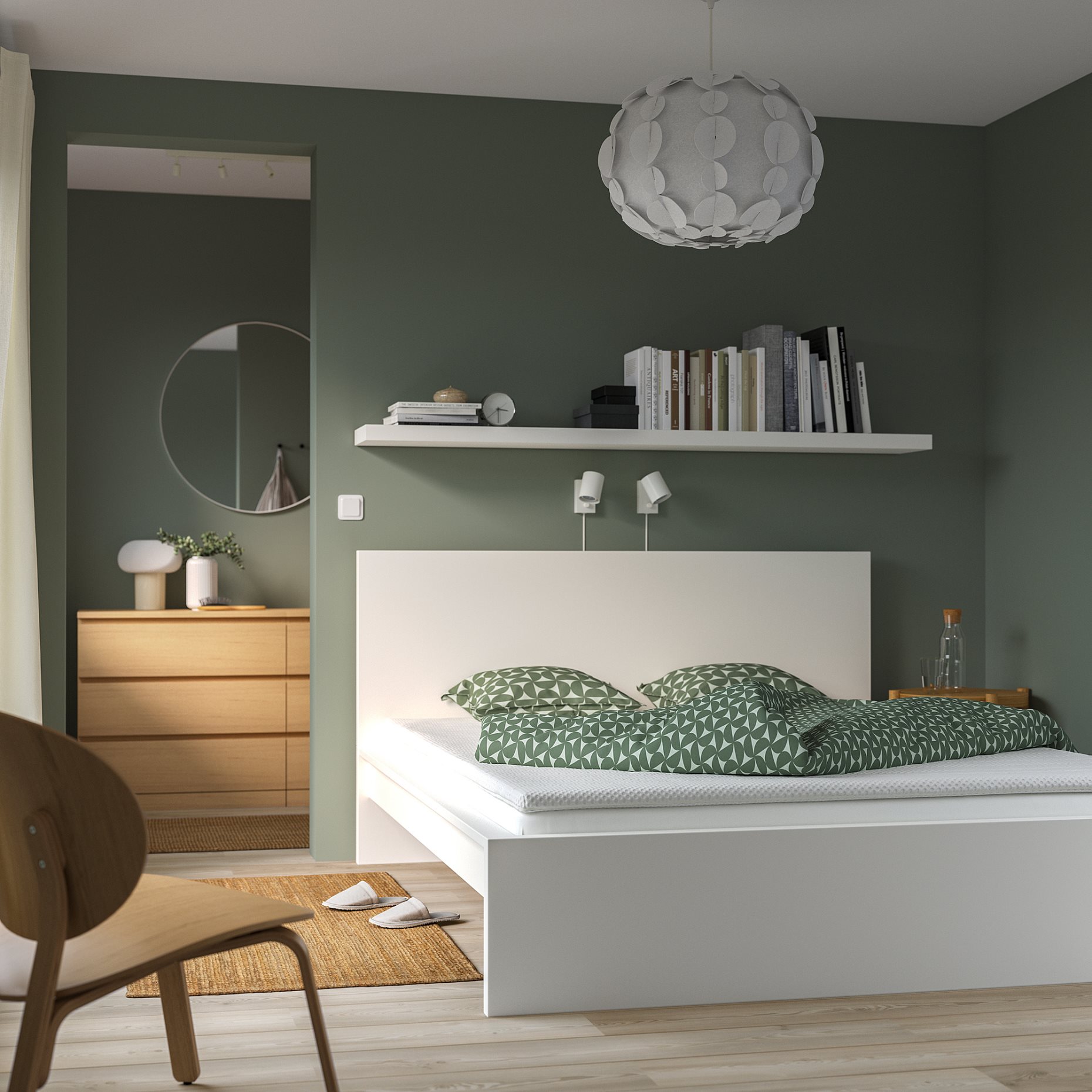 VALEVÅG, mattress firm and mattress pad, 160x200 cm, 295.723.53