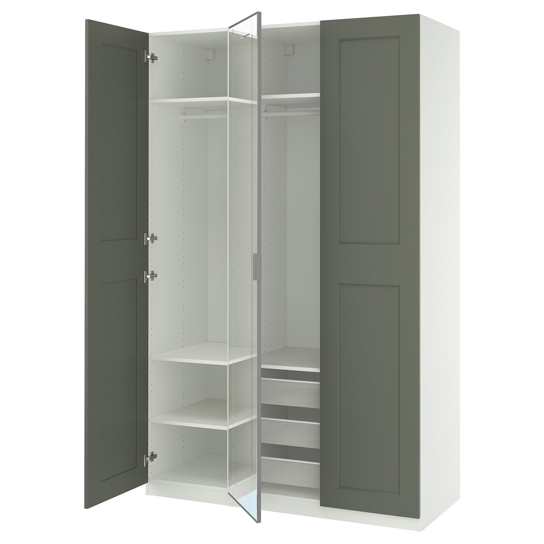 PAX/KAMMAR/GRIM, wardrobe combination, 150x60x236 cm, 295.792.55