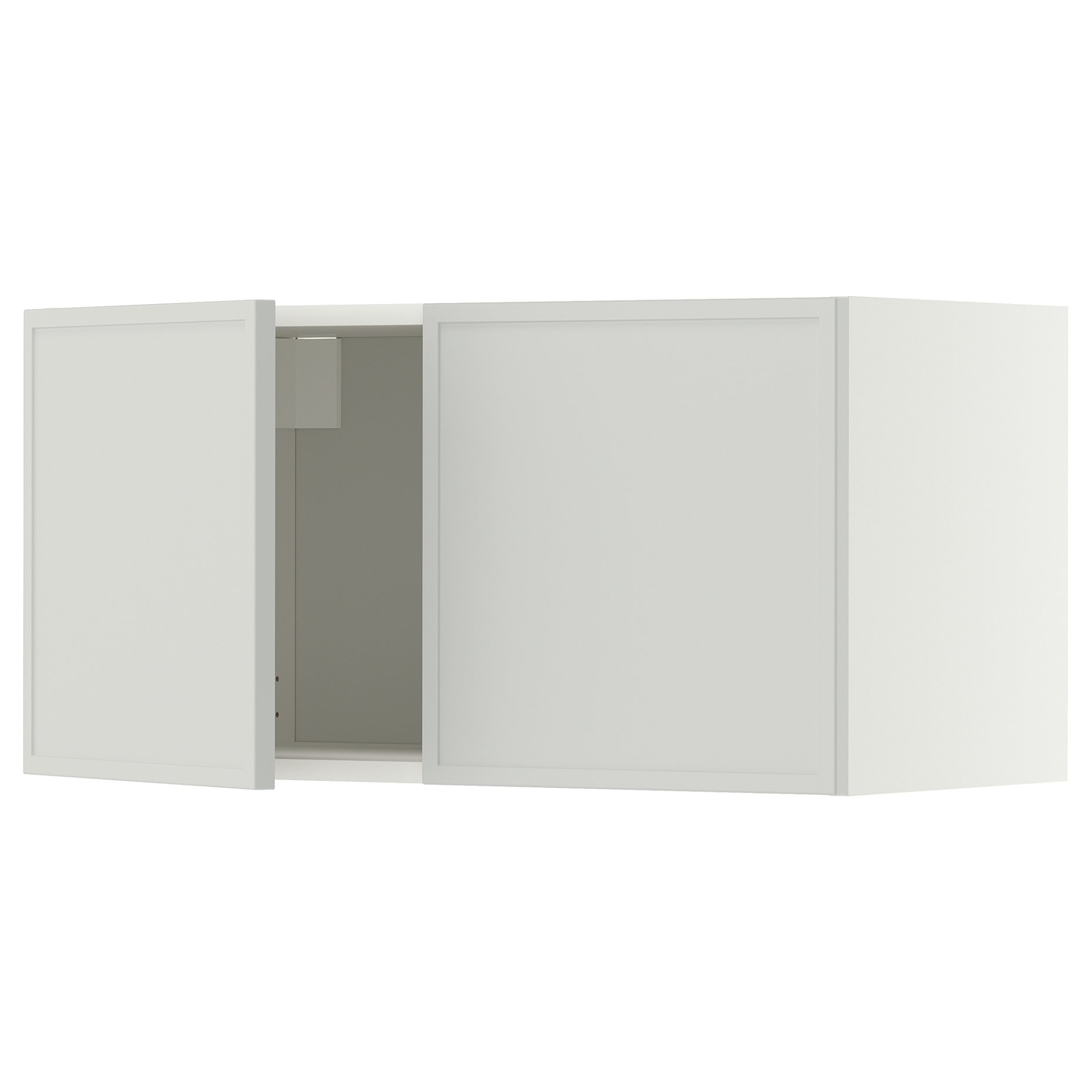 METOD, wall cabinet with 2 doors, 80x40 cm, 296.046.41