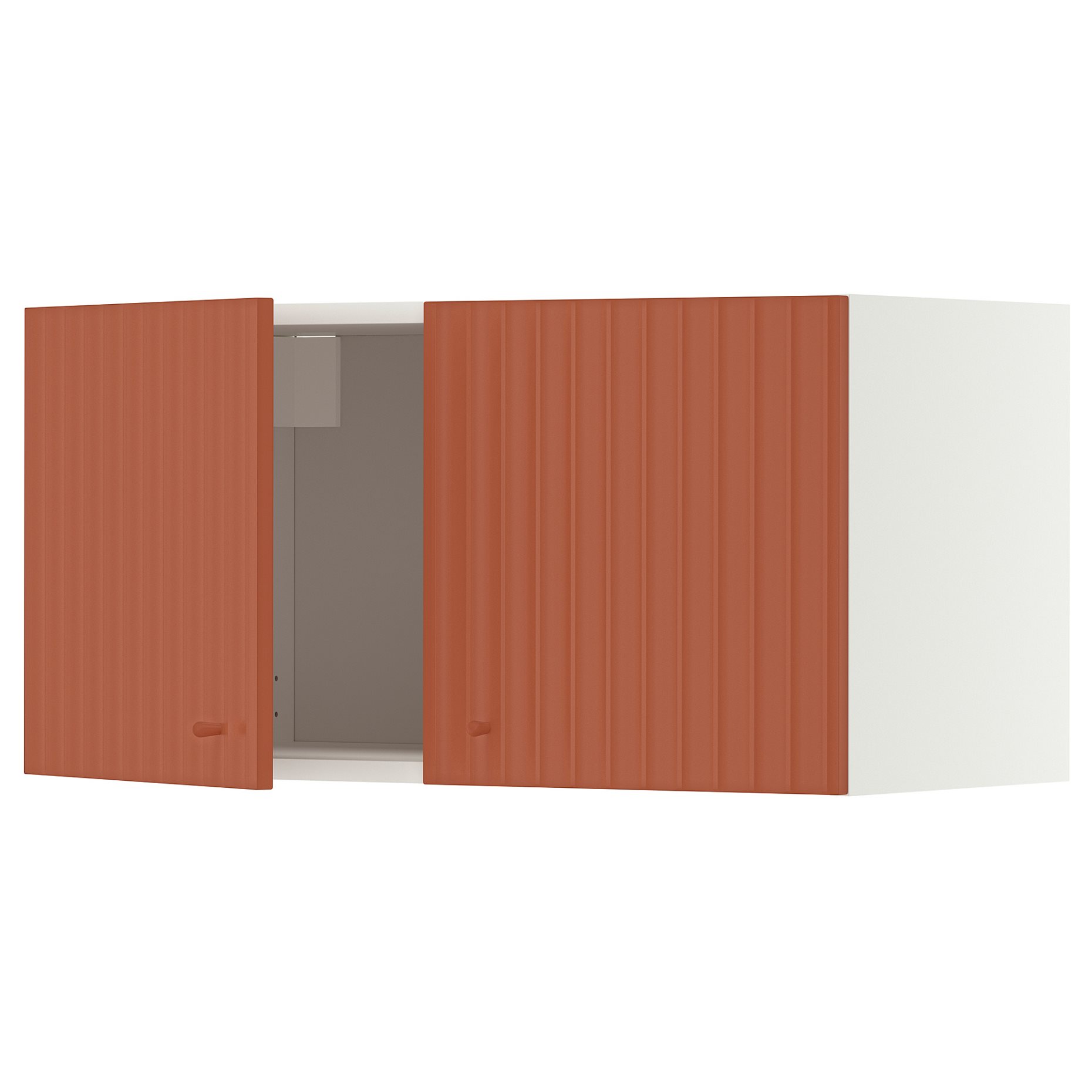 METOD, wall cabinet with 2 doors, 80x40 cm, 296.119.29