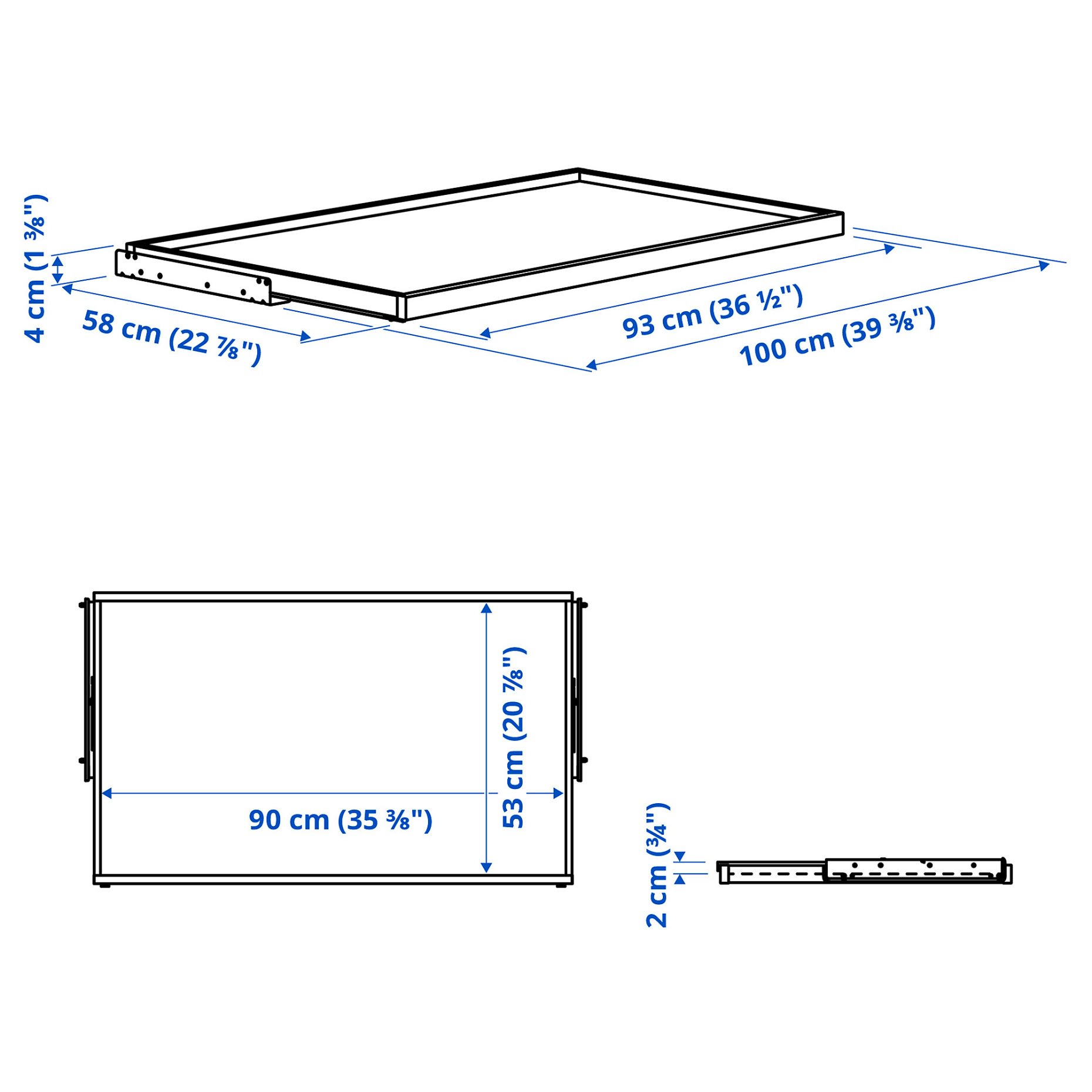KOMPLEMENT, pull-out tray, 302.463.88