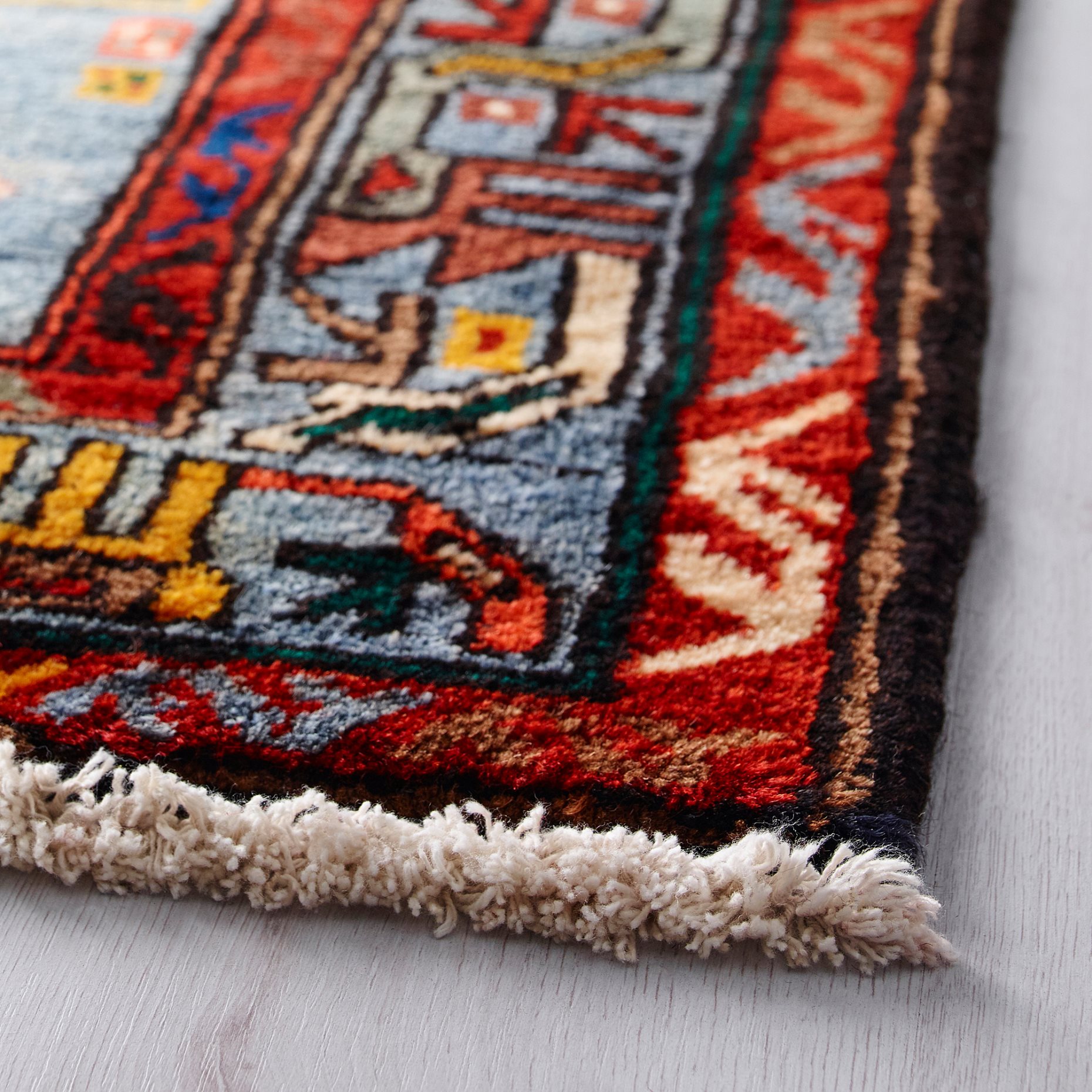 PERSISK HAMADAN, rug low pile/handmade, 140x200 cm, 302.992.30