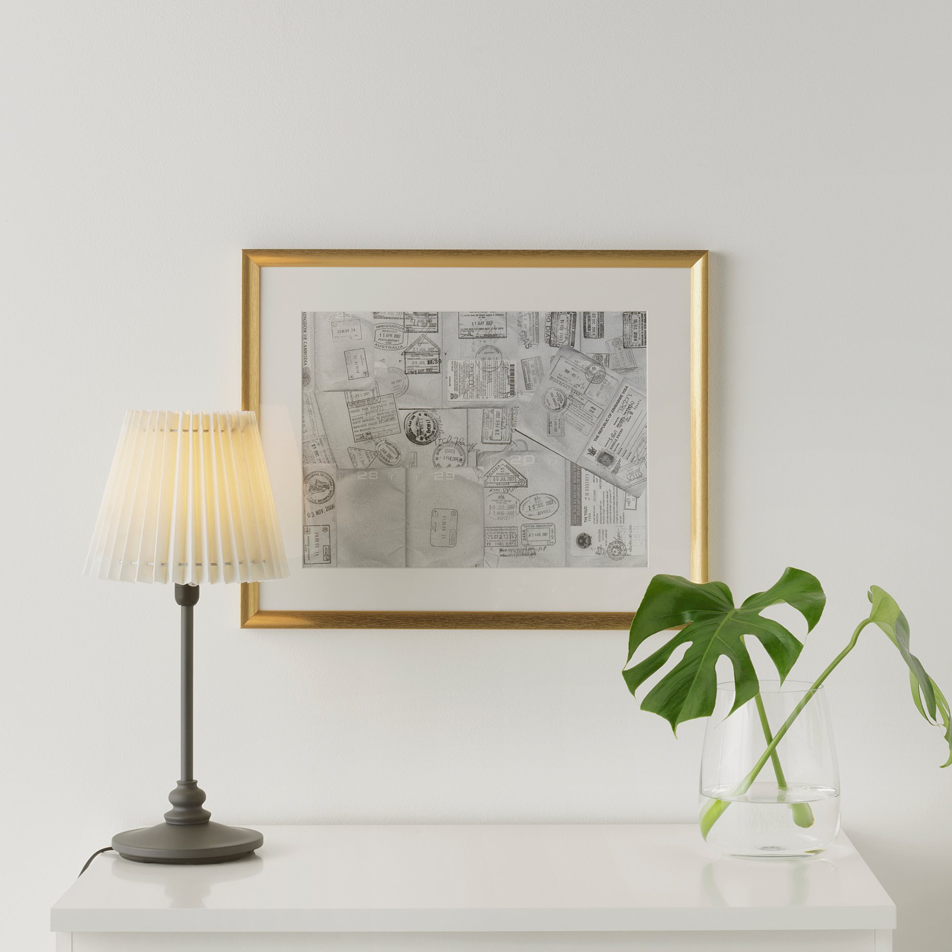 SILVERHÖJDEN, κορνίζα, 40x50 cm, 303.704.05