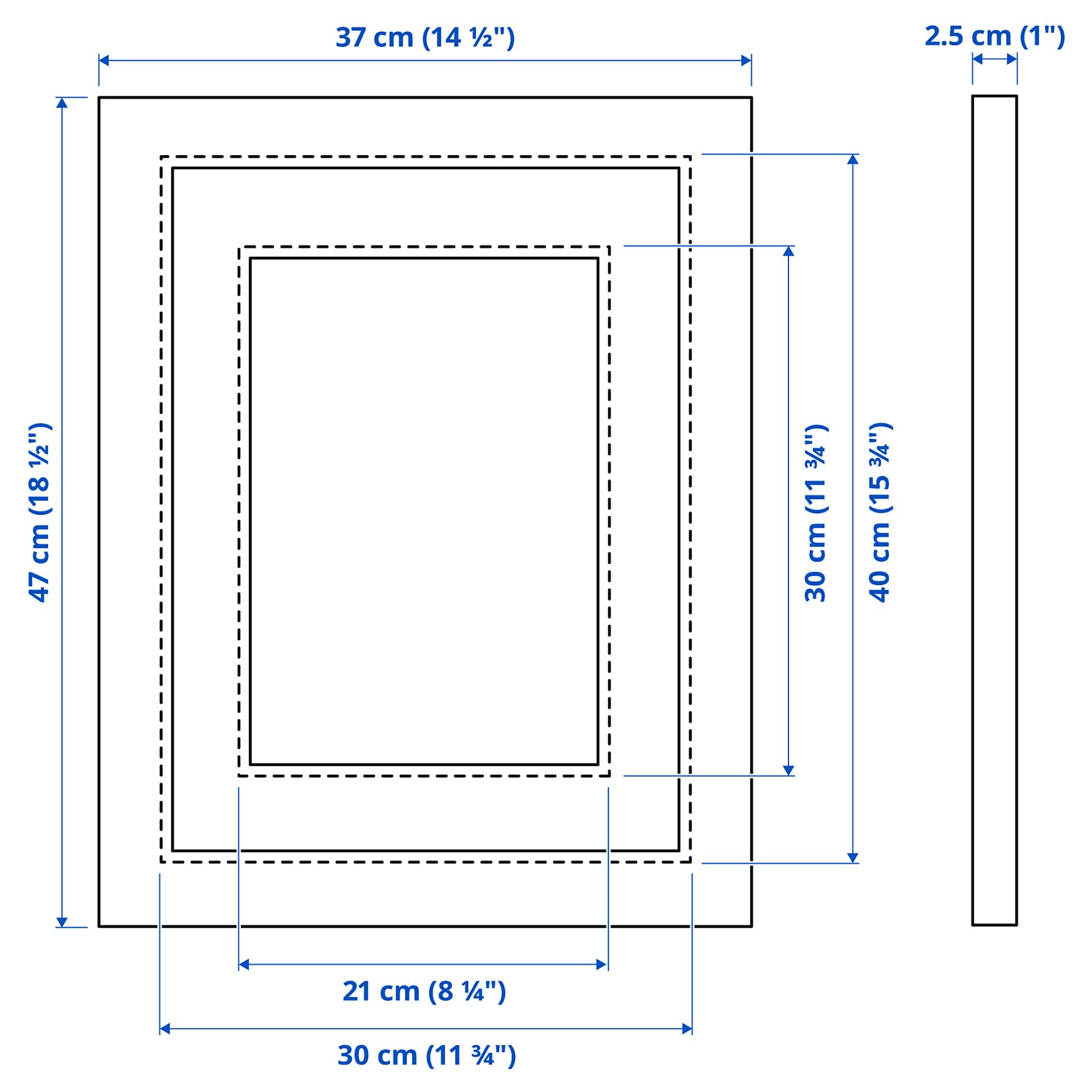EDSBRUK, frame, 30x40 cm, 304.273.22