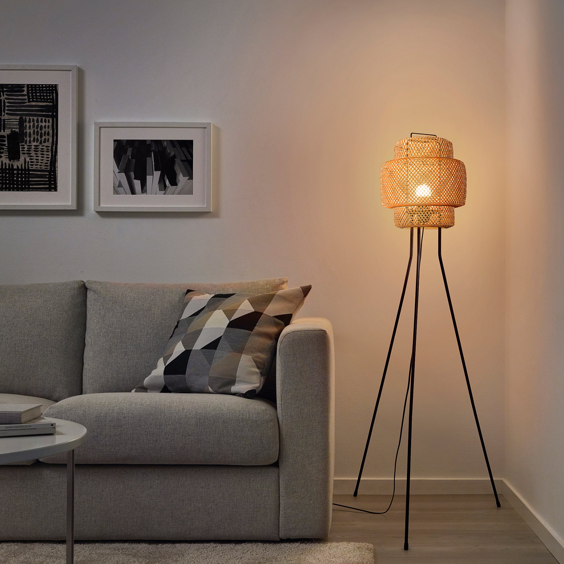 SINNERLIG, floor lamp/handmade, 305.012.13