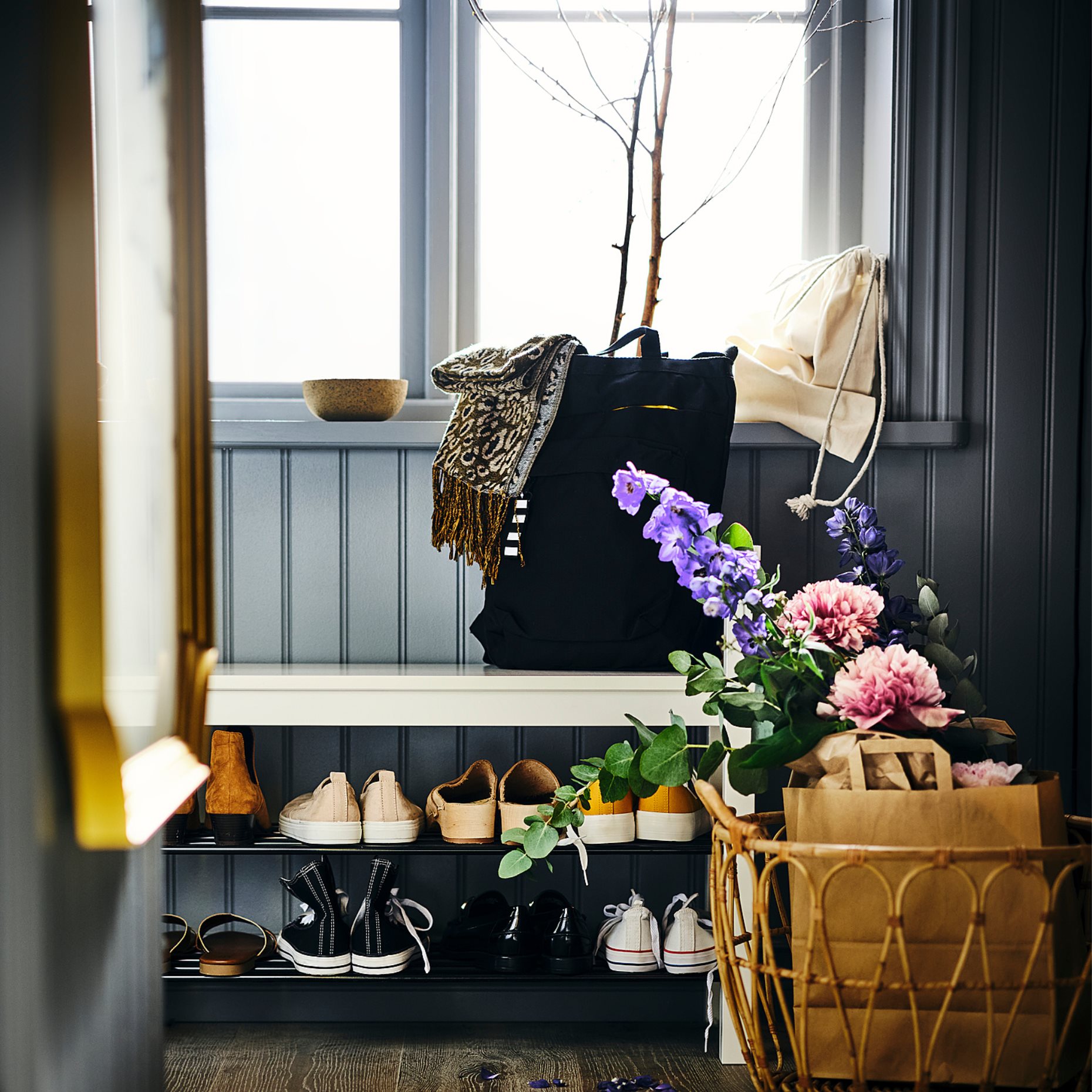 VAMDRUP, χαλί χαμηλή πλέξη/χειροποίητο, 80x200 cm, 305.078.75