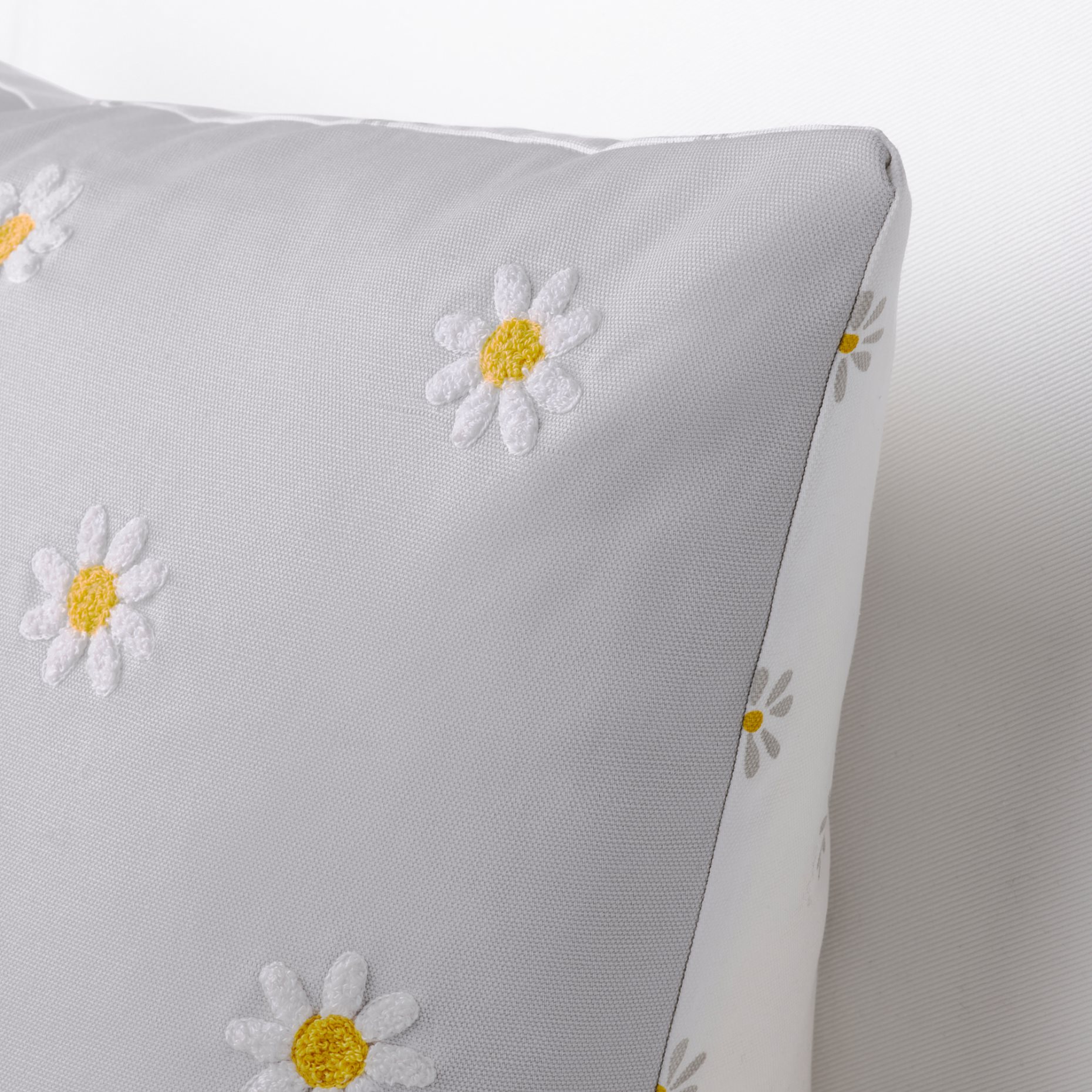 NATTSLÄNDA, cushion cover/floral pattern, 50x50 cm, 305.080.40