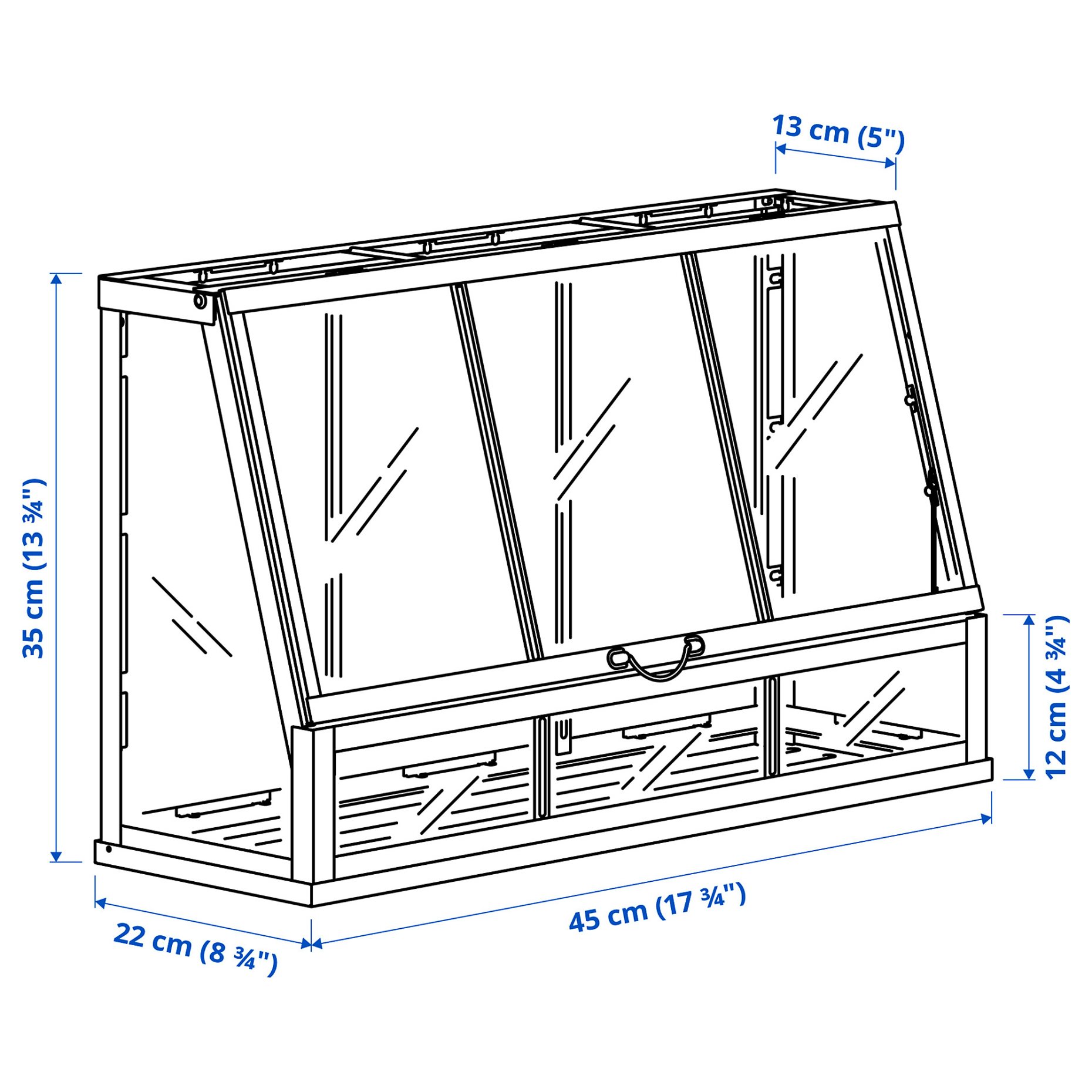 ÅKERBÄR, θερμοκήπιο/εσωτερικού/εξωτερικού χώρου, 45 cm, 305.371.70