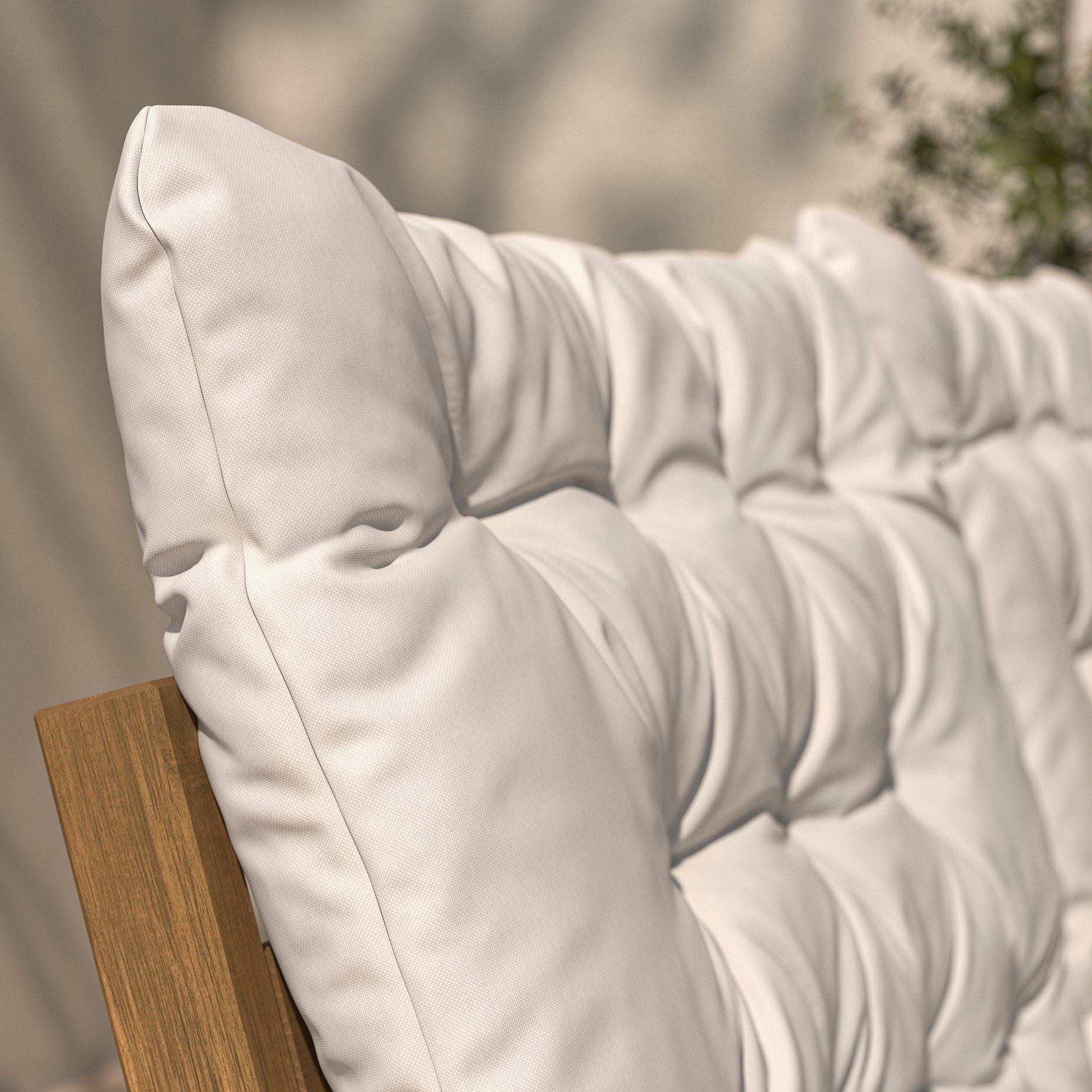 KUDDARNA, μαξιλάρι πλάτης εξωτερικού χώρου, 62x44 cm, 305.472.54