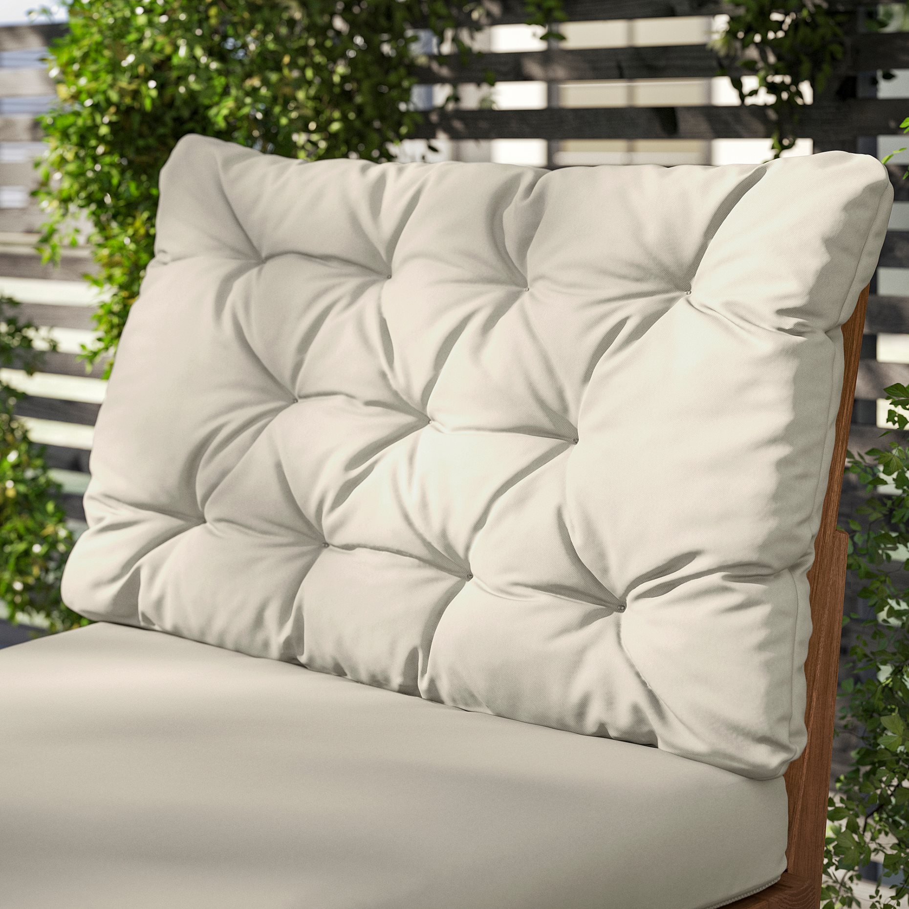 KUDDARNA, back cushion outdoor, 62x44 cm, 305.472.54