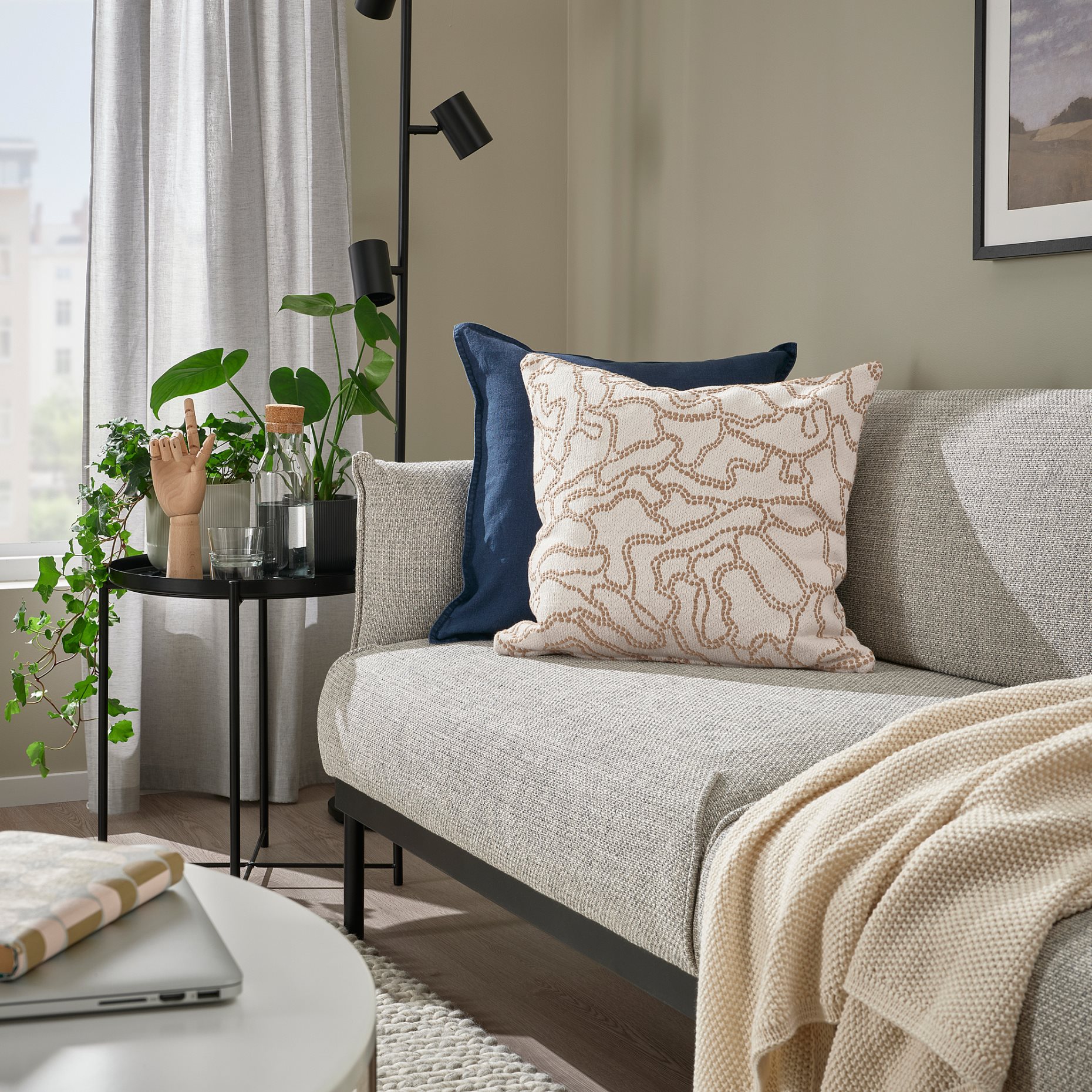 GULDFLY, κάλυμμα μαξιλαριού, 50x50 cm, 305.541.88