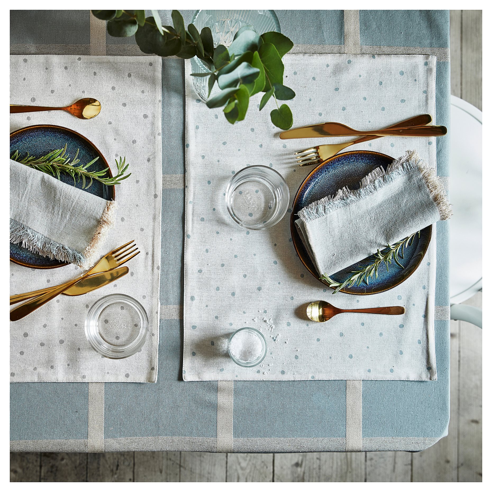 NISSÖGA, tablecloth, 145x240 cm, 305.550.36