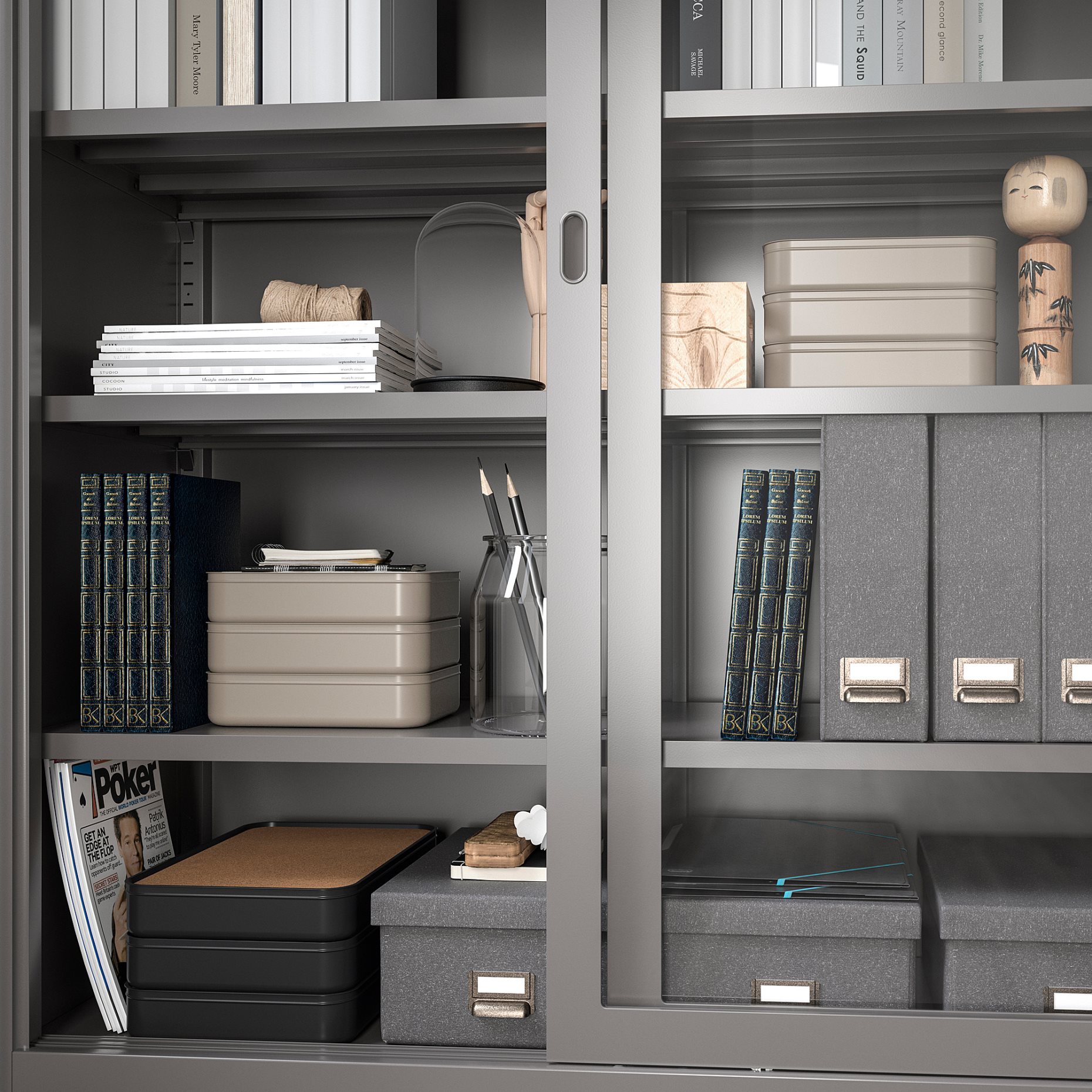 HARVMATTA, κουτί με καπάκι, 24x35x6 cm, 305.553.00