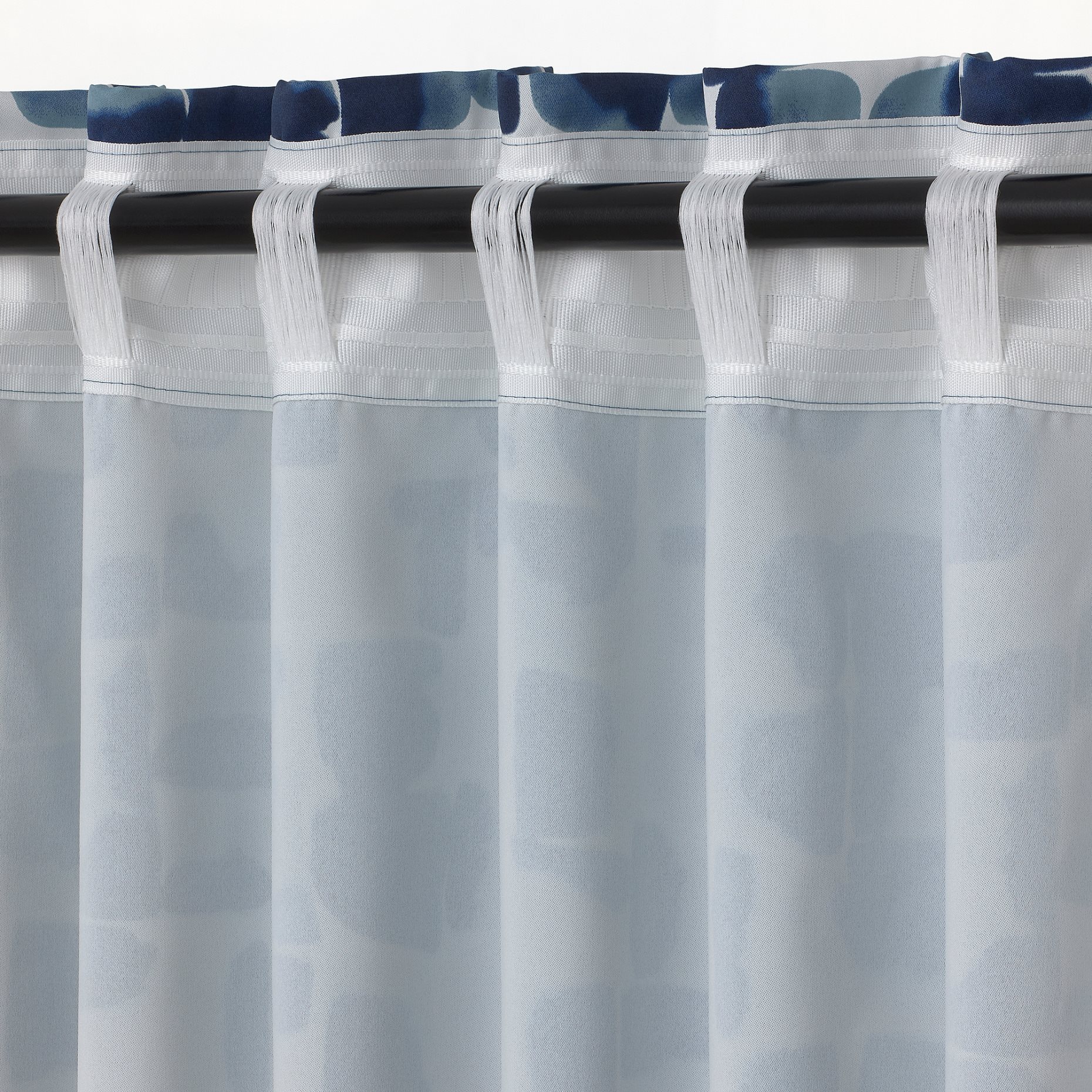 SPIRSTÅNDS, room darkening curtains 1 pair, 145x300 cm, 305.644.51