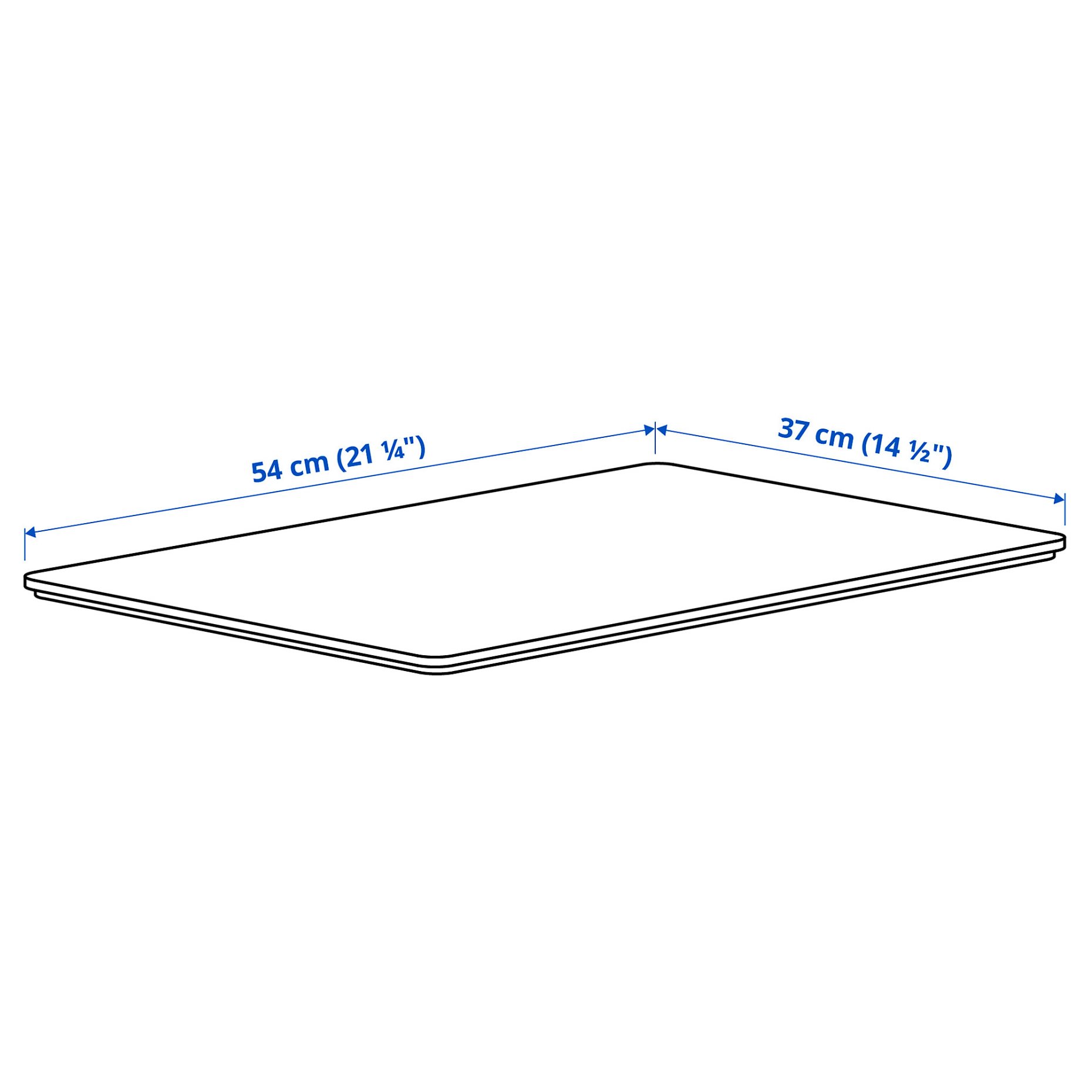 KUGGIS, lid, 37x54 cm, 305.686.23