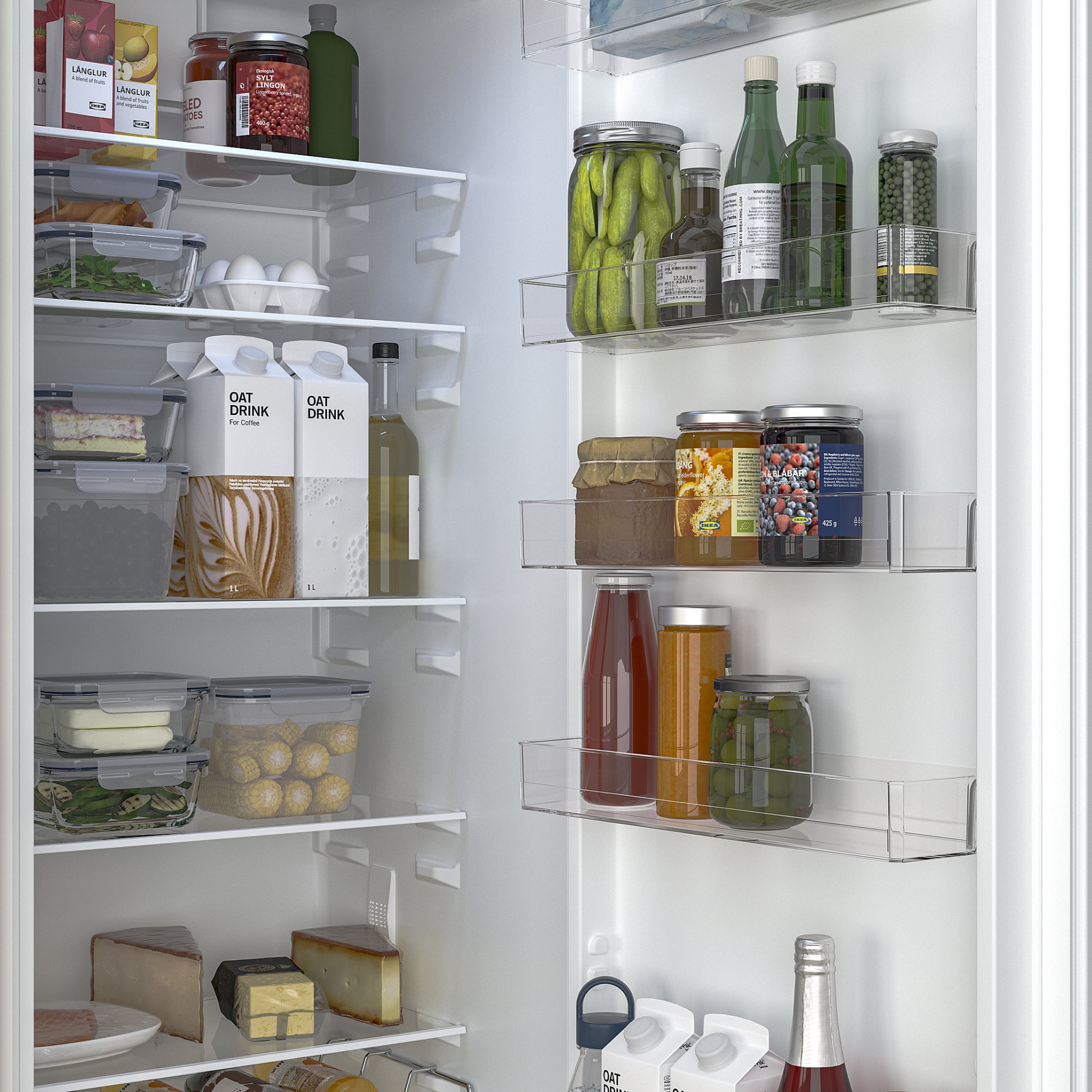 FORSNAS, ψυγείο εντοιχιζόμενο/IKEA 700, 310 l, 305.729.84