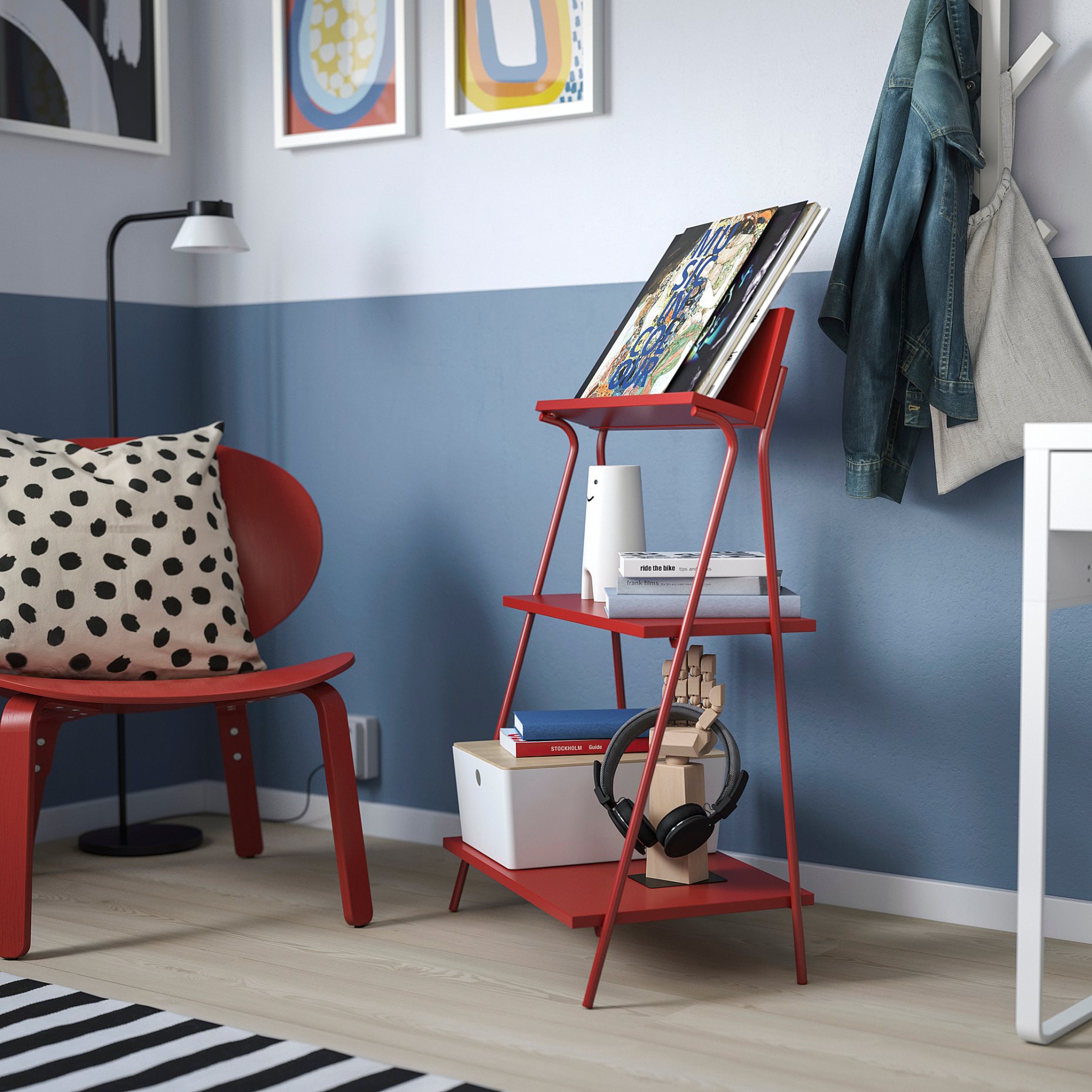 KRÖNIKÖR, ανοιχτή αποθήκευση, 60x35x91 cm, 305.745.96