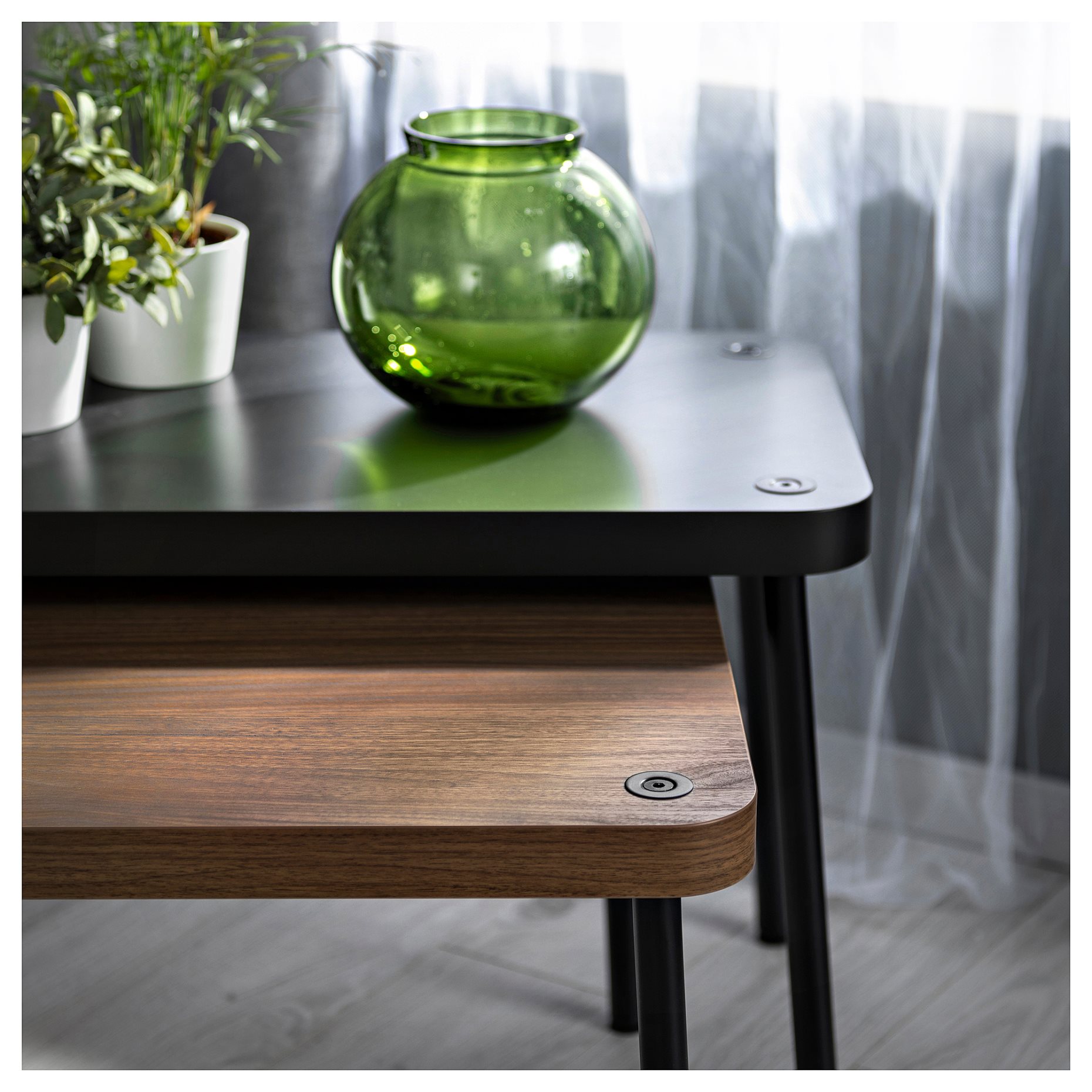 SONHULT, τραπέζια ζιγκόν, σετ 2 τεμ., 305.785.56