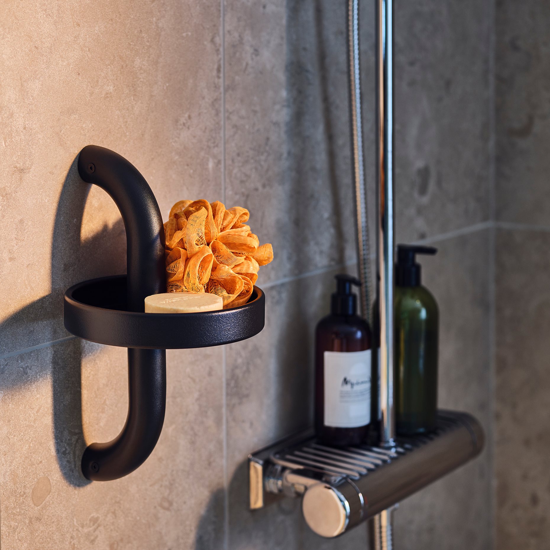 BÄSINGEN, shower shelf, 16x29 cm, 305.959.90