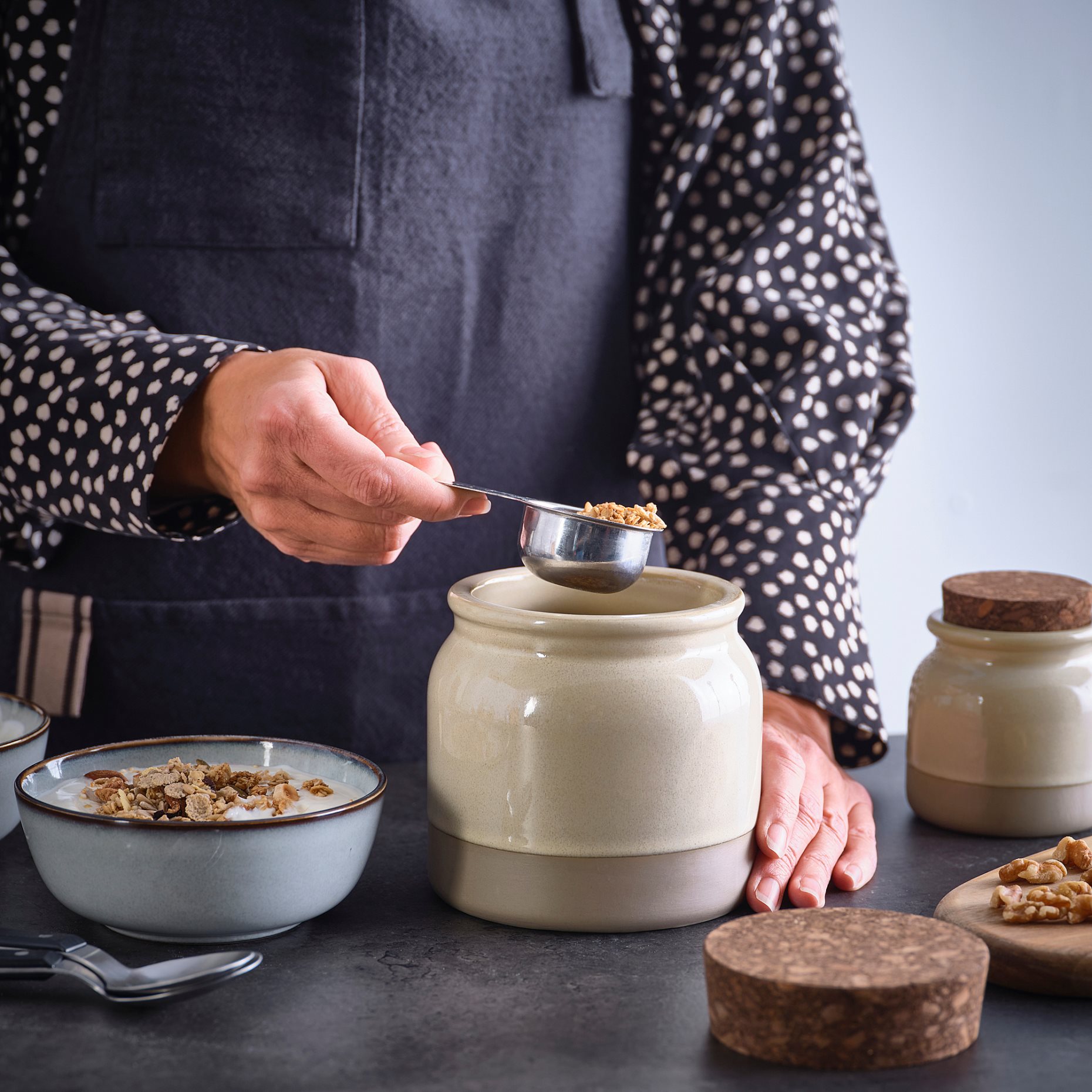 BRUGDHAJ, δοχείο με καπάκι, 1 l, 305.961.69