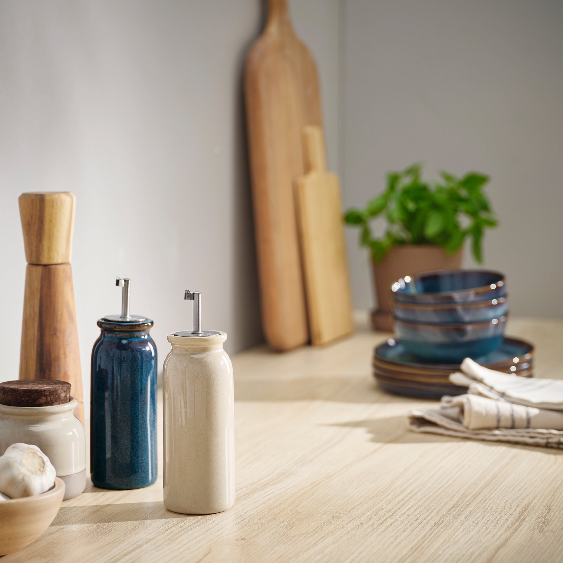 BRUGDHAJ, μπουκάλι λαδιού/ξυδιού, 19 cm, 305.961.74