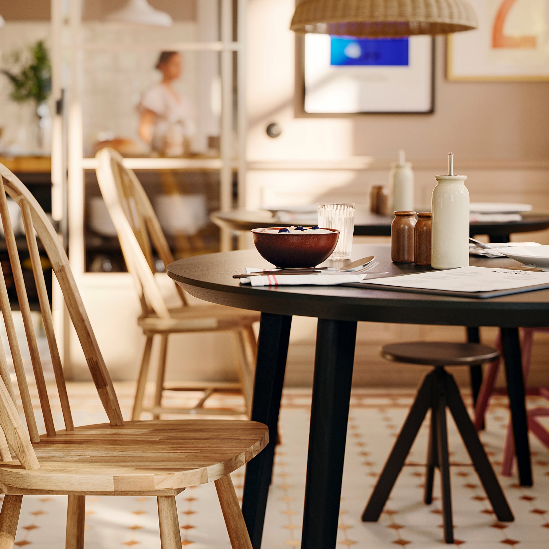 BRUGDHAJ, μπουκάλι λαδιού/ξυδιού, 19 cm, 305.961.74