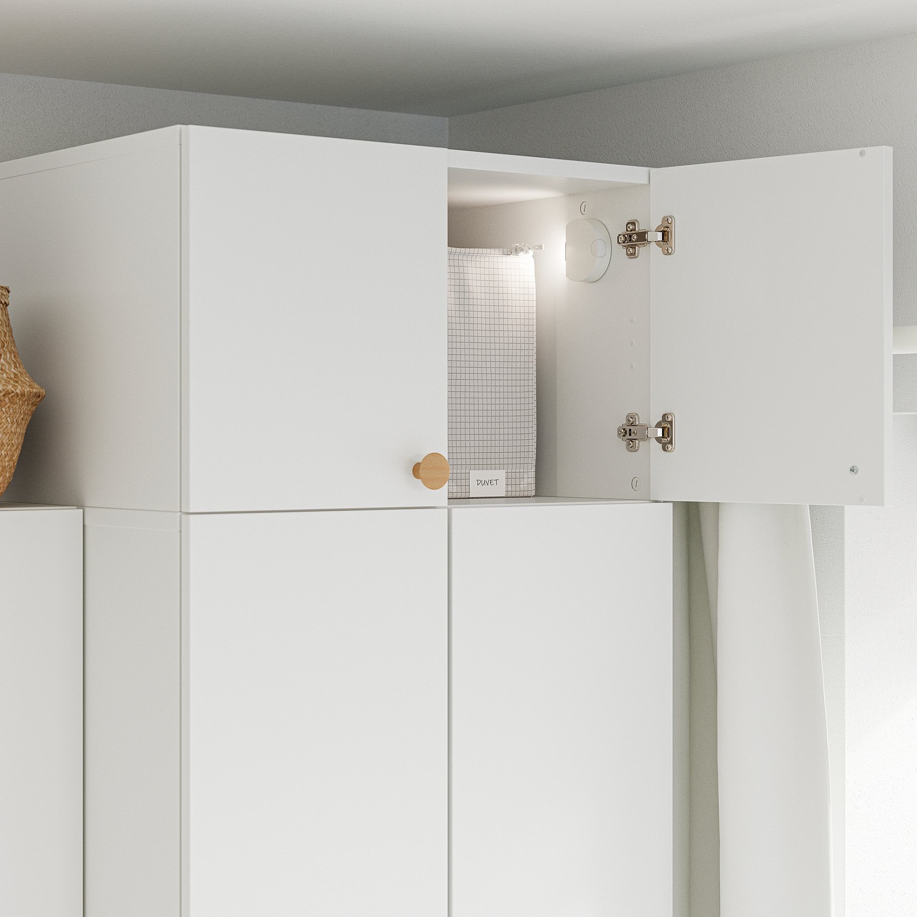 LASTARE, height extension unit with doors, 60x62x36 cm, 305.964.85