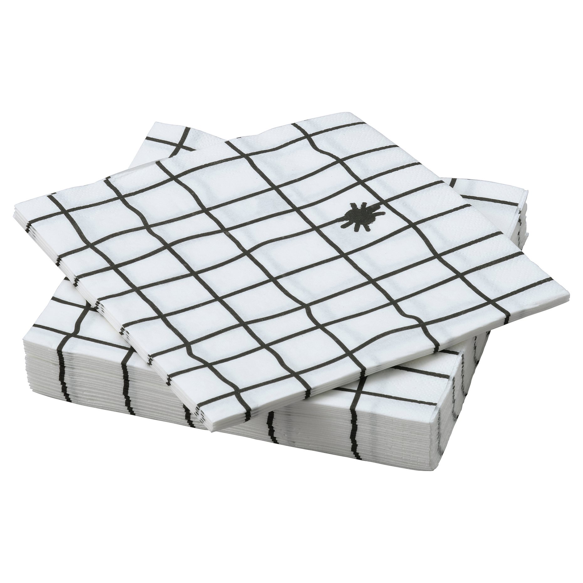 KUSTFYR, paper napkin 33x33 cm/30 pack, 160g, 305.995.92