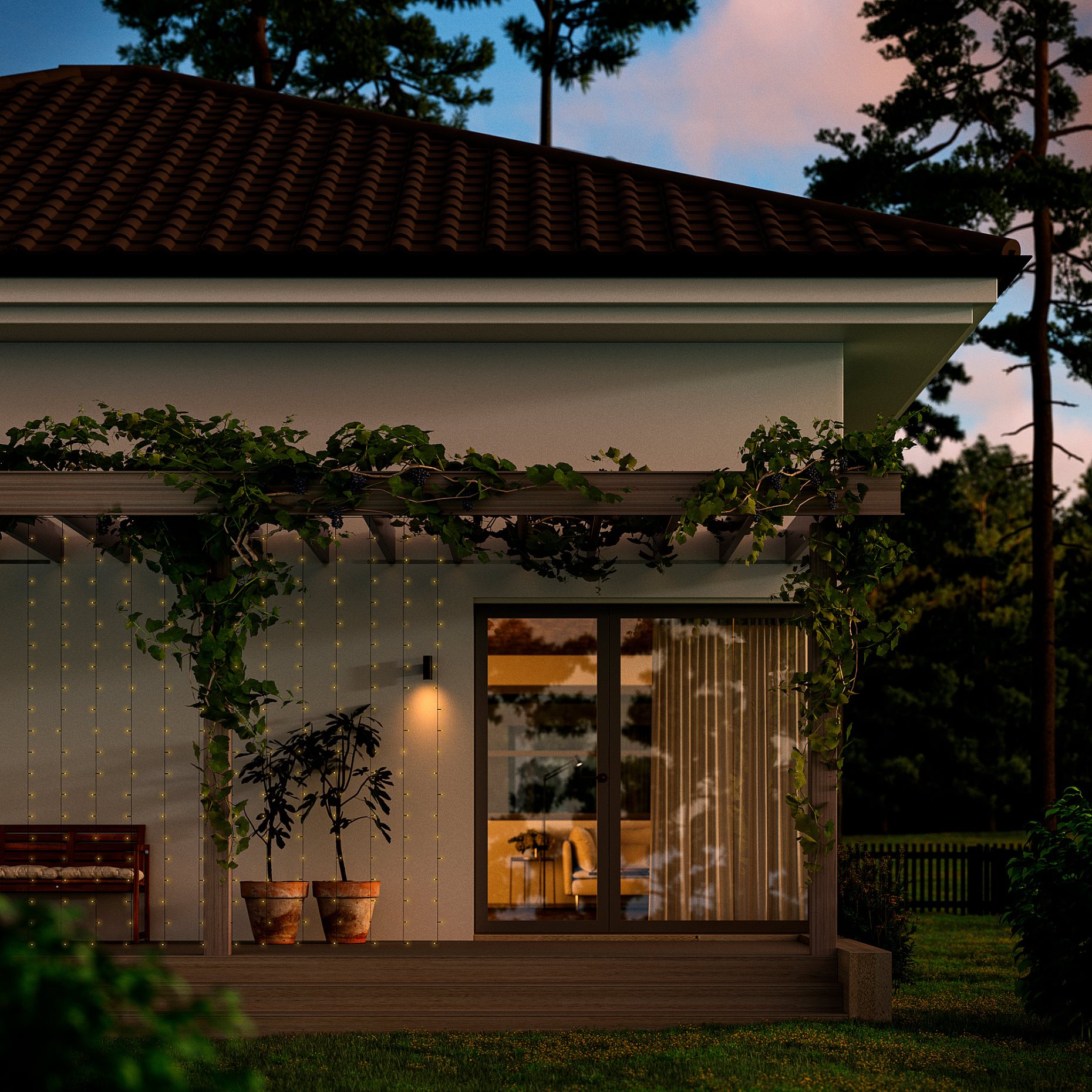 GETKÅL, κουρτίνα φωτισμού με ενσωματωμένο φωτισμό LED/εξωτερικού χώρου, 8 m, 306.007.41