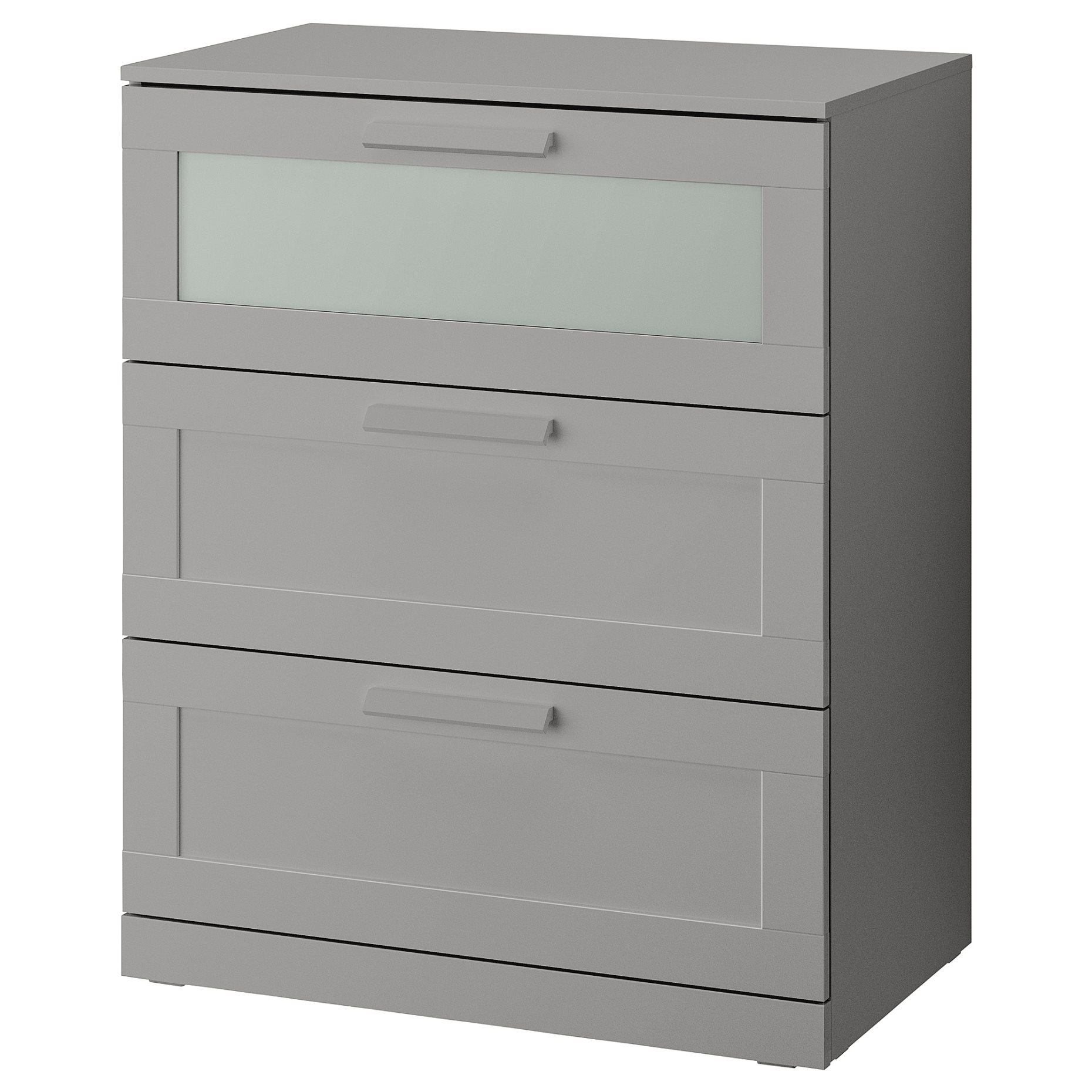 BRIMNES, chest of 3 drawers, 78x95 cm, 306.028.01