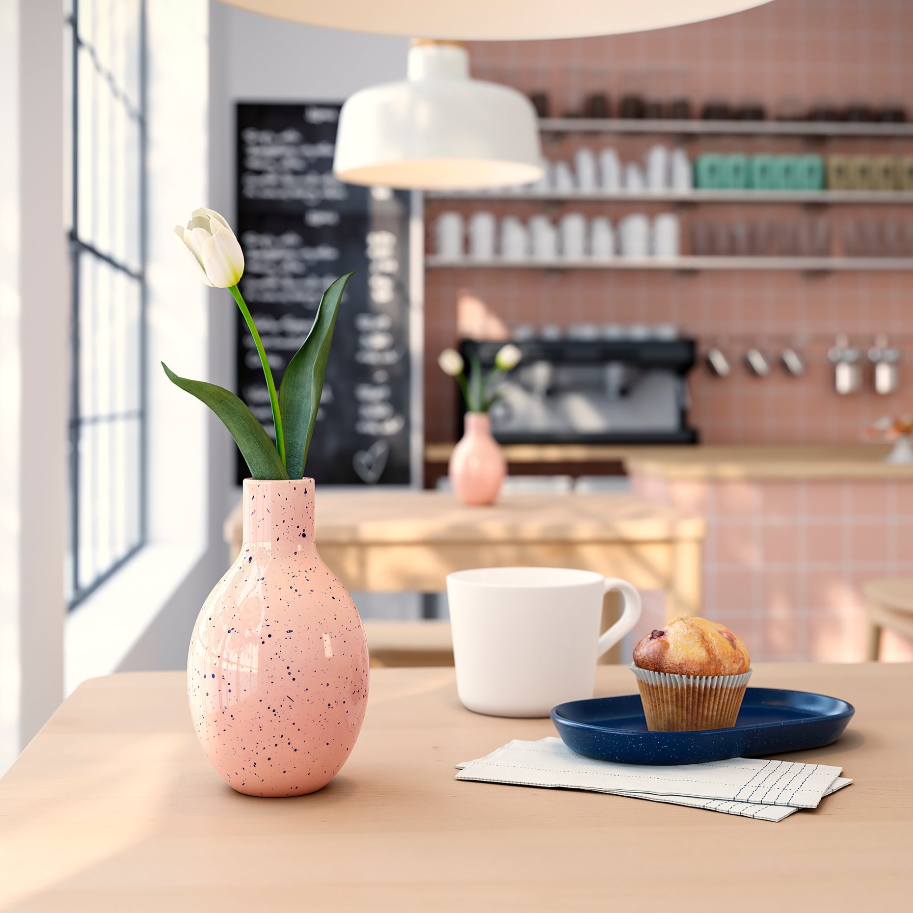 BLODBJÖRK, βάζο, 16 cm, 306.072.95