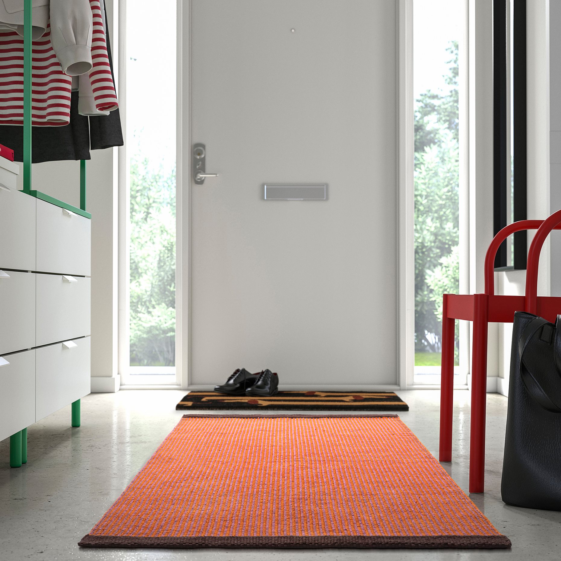 VÄGOMRÅDE, rug flatwoven, 80x150 cm, 306.132.15