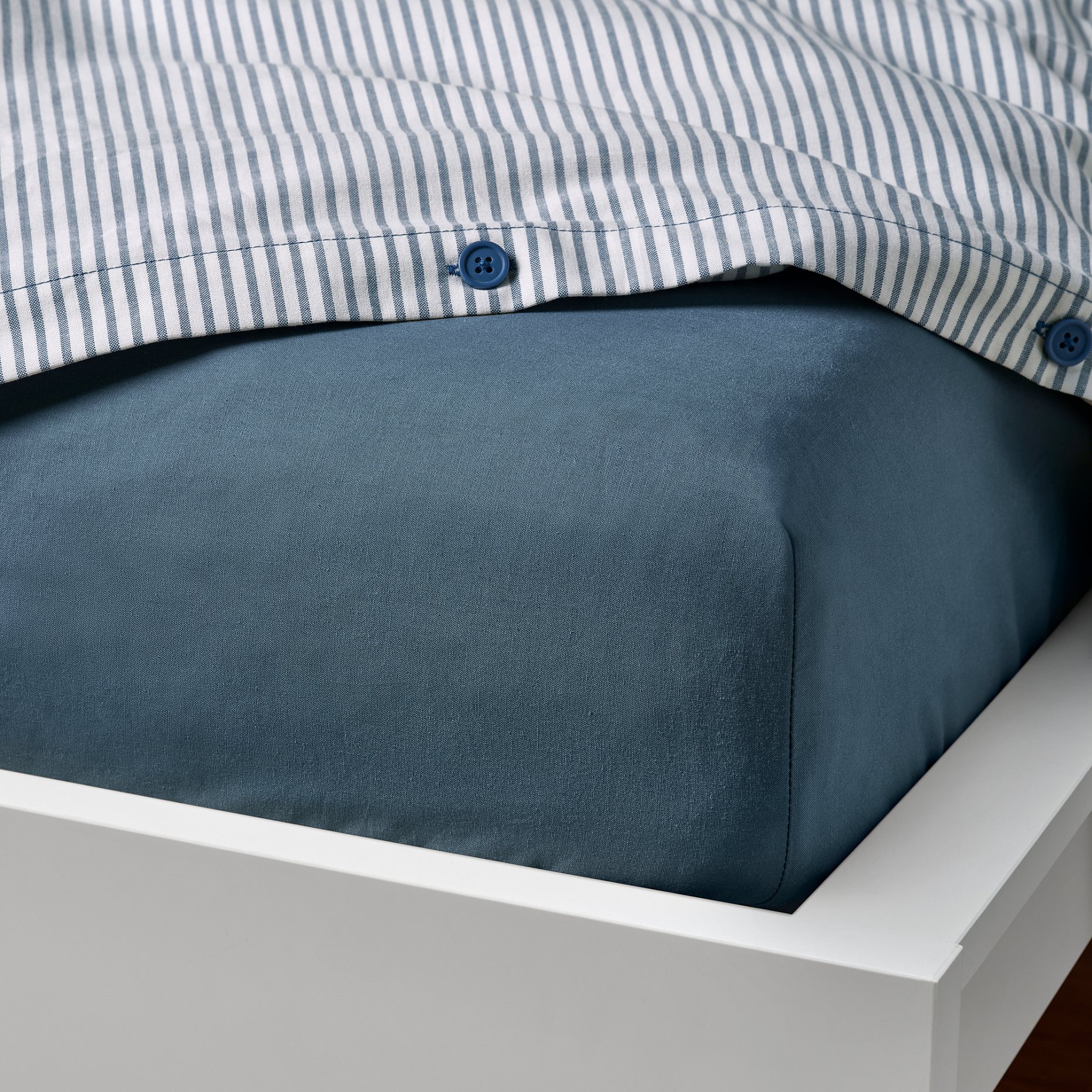 DVALA, fitted sheet, 180x200 cm, 306.154.17