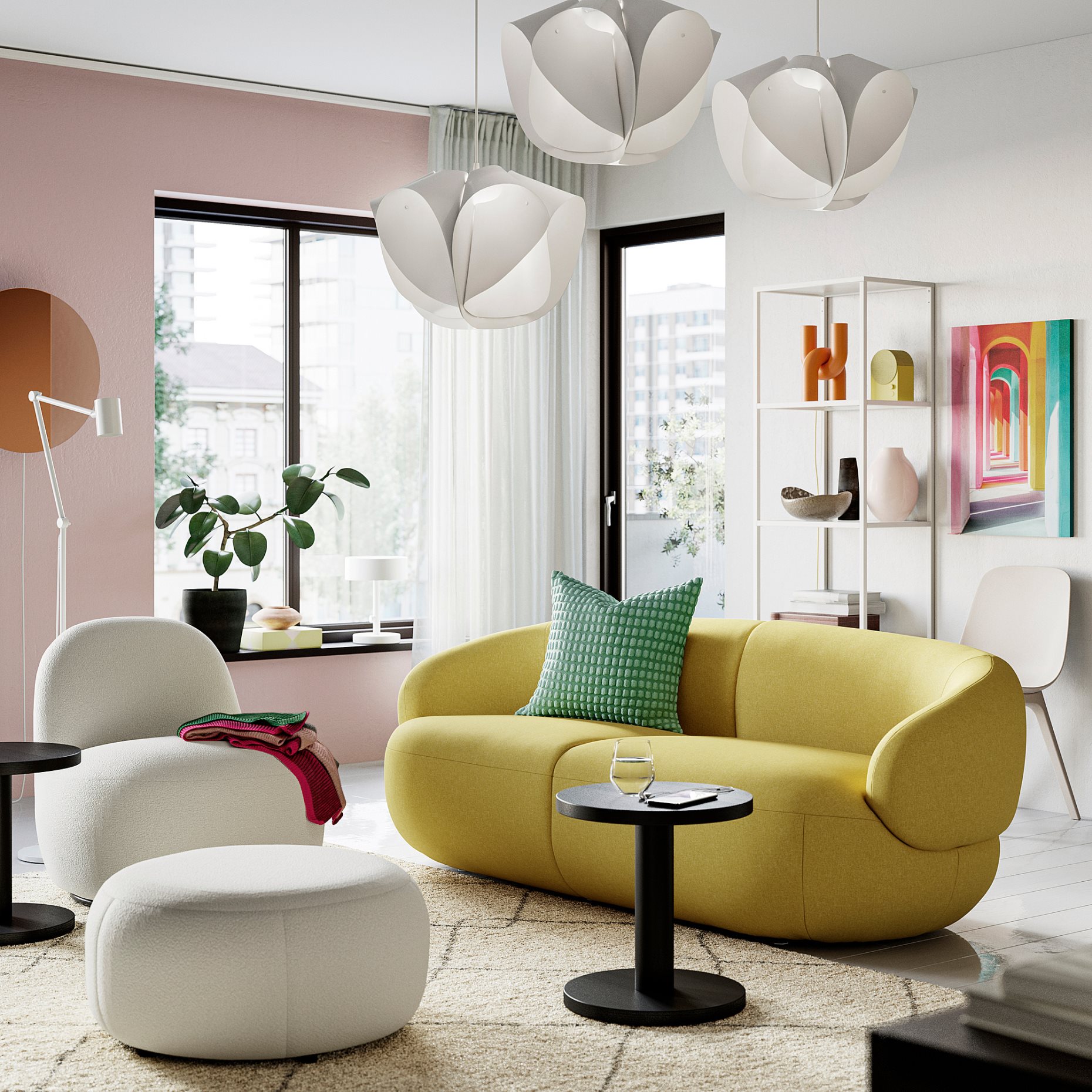 LILLESÄTER, 3-seat sofa, 306.184.92