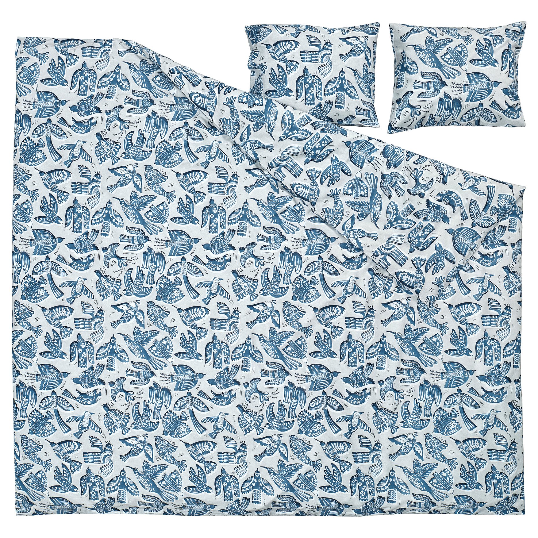 BITTERSÖTA, duvet cover and 2 pillowcases, 240x220/50x60 cm, 306.209.75
