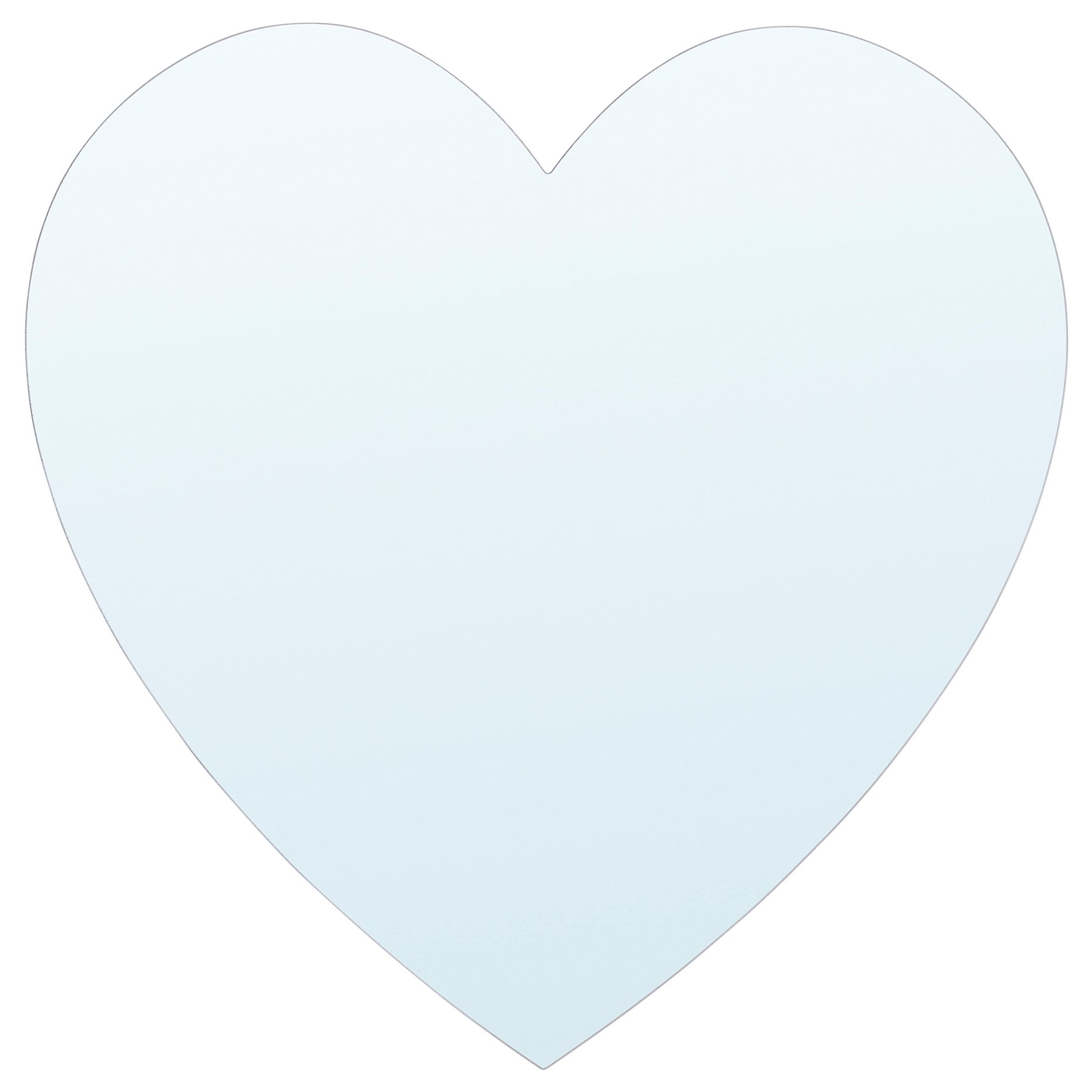 HOLMÖARNA, καθρέφτης σχήμα καρδιάς, 27x27 cm, 306.322.85