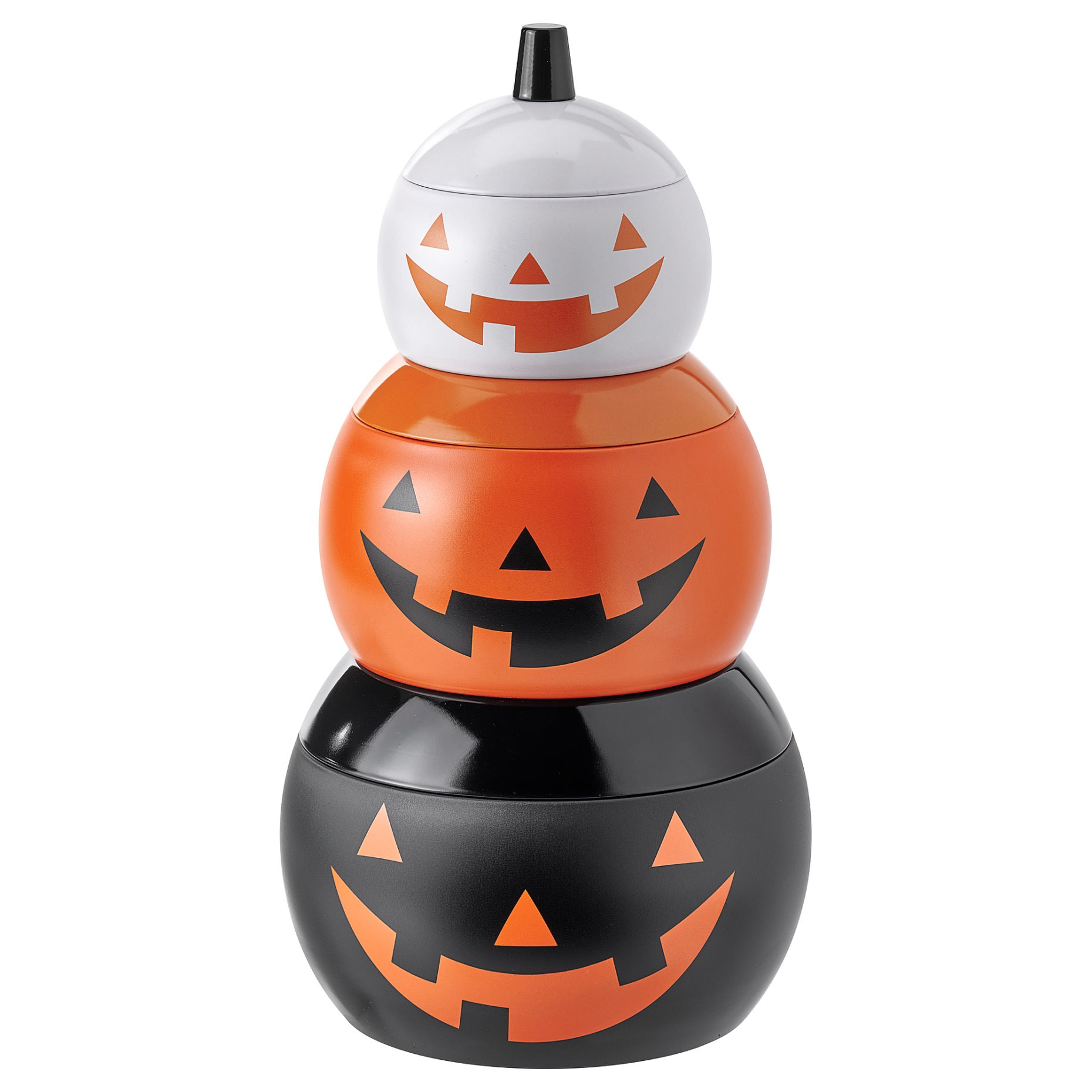 KUSTFYR 2026, tin with lid pumpkin-shaped, set of 3, 306.329.35