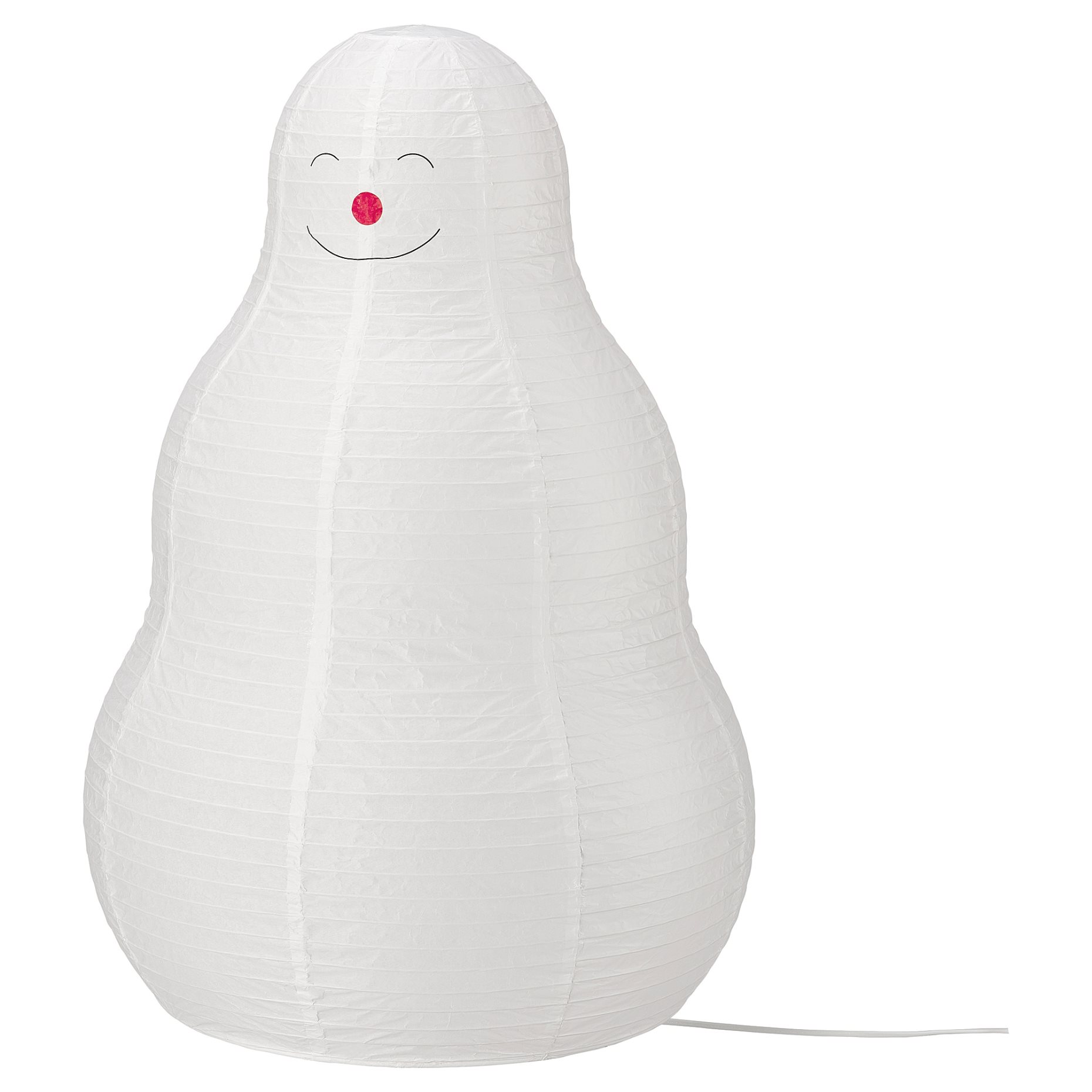 STRÅLA, floor lamp/snowman, 306.335.67