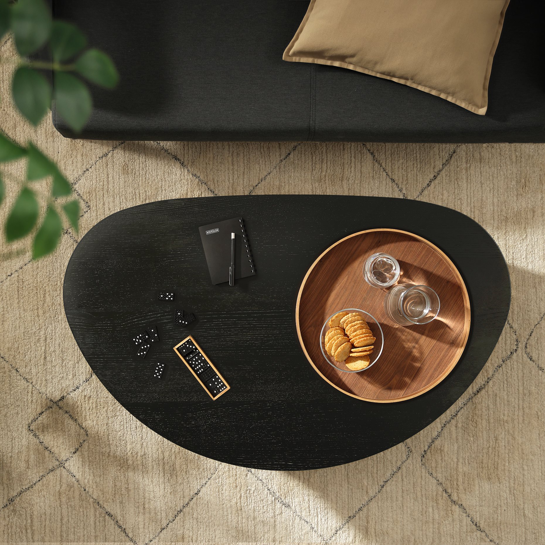ÖRTRÄSK, coffee table, 110x68 cm, 306.358.49