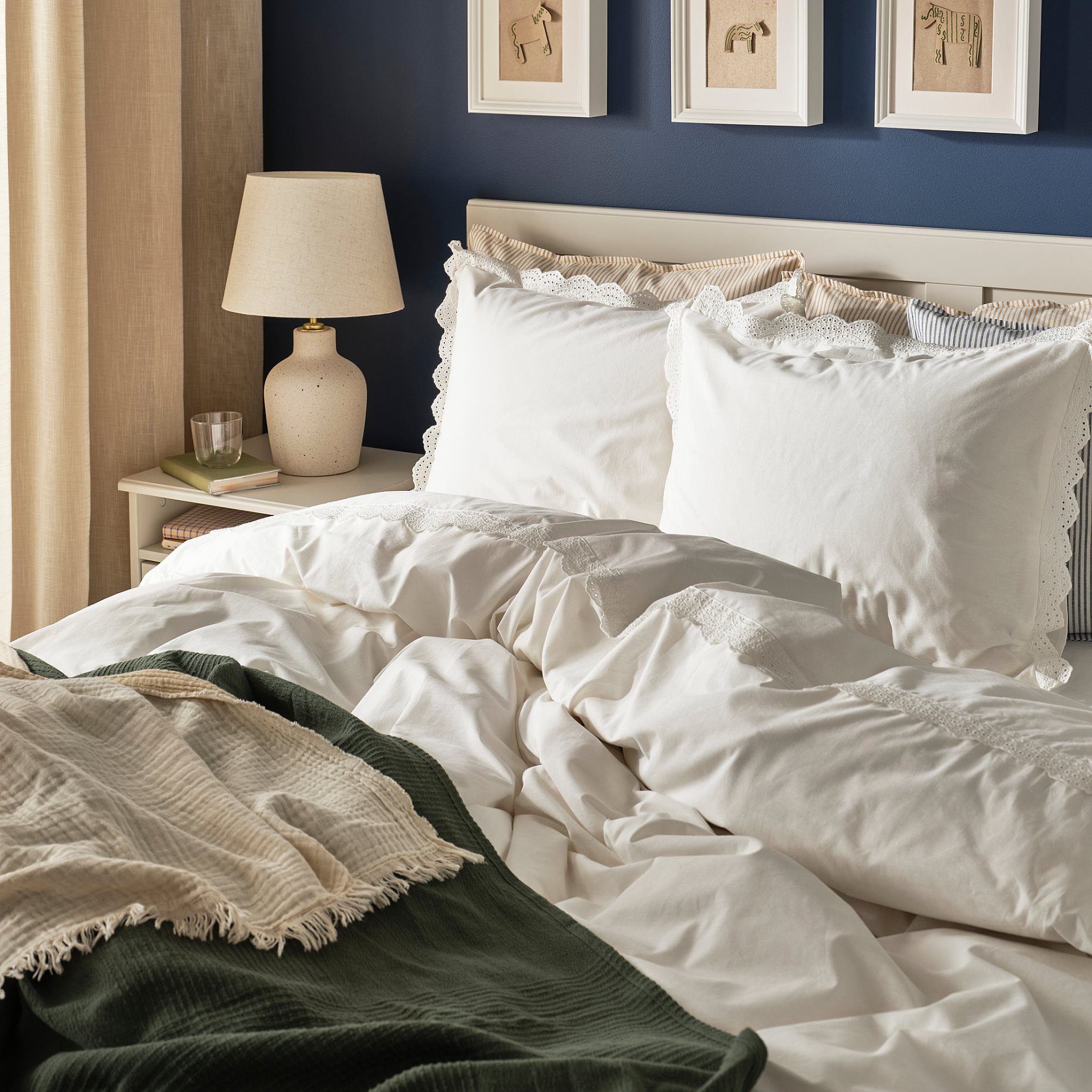 BIRGITTARÖNN, duvet cover and pillowcase, 150x200/50x60 cm, 306.366.79