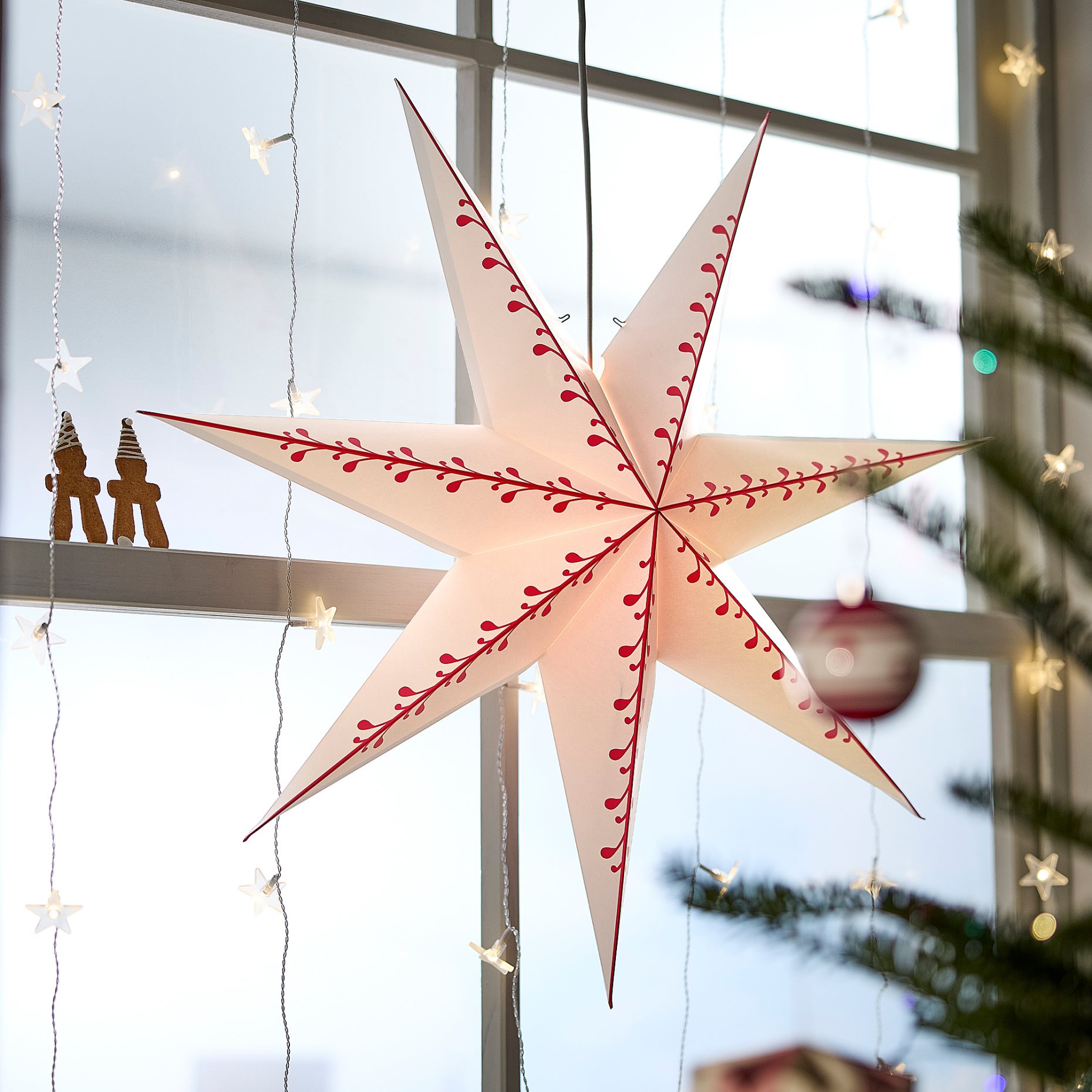 STRÅLA, lamp shade/star, 70 cm, 306.398.71