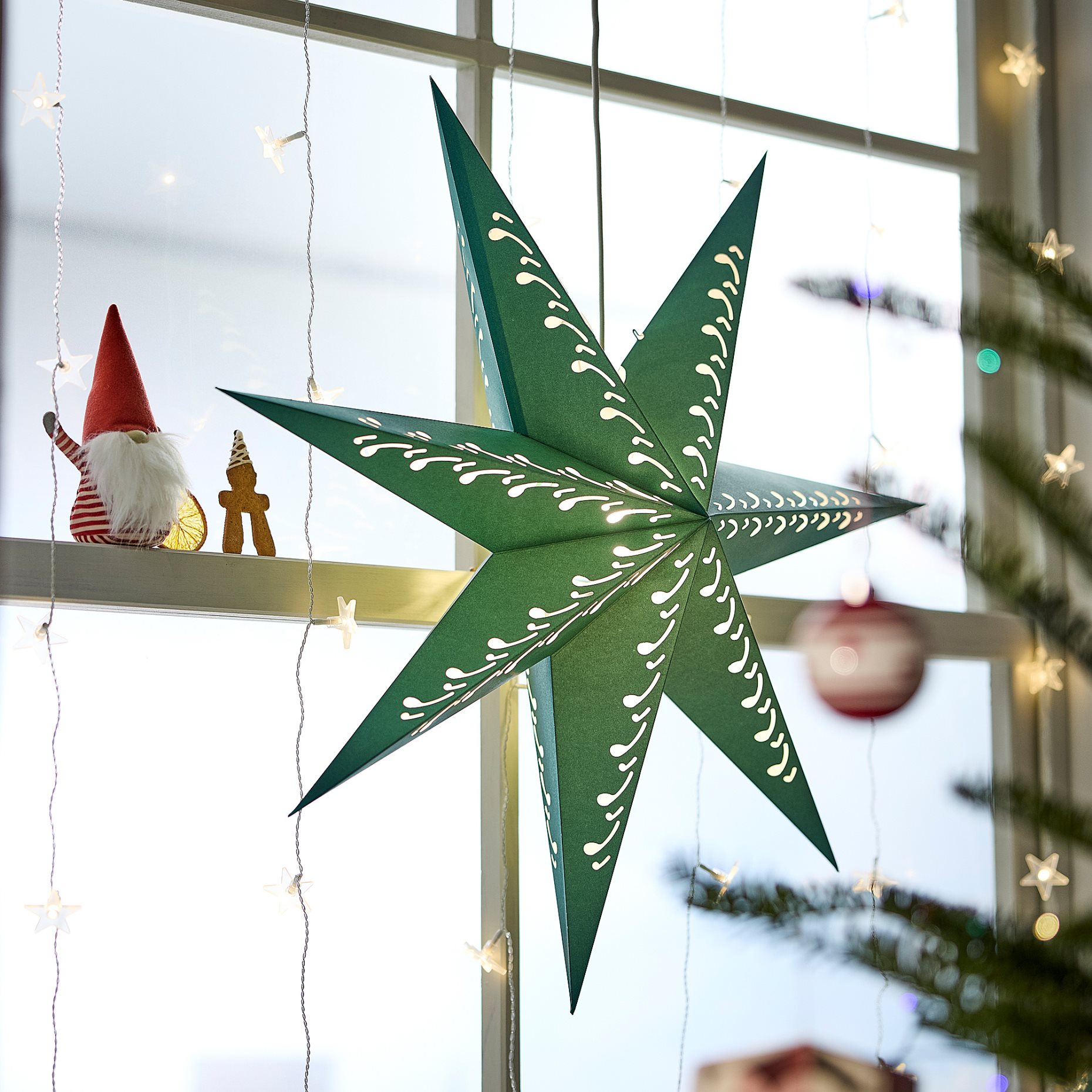 STRÅLA, lamp shade/star, 70 cm, 306.398.85