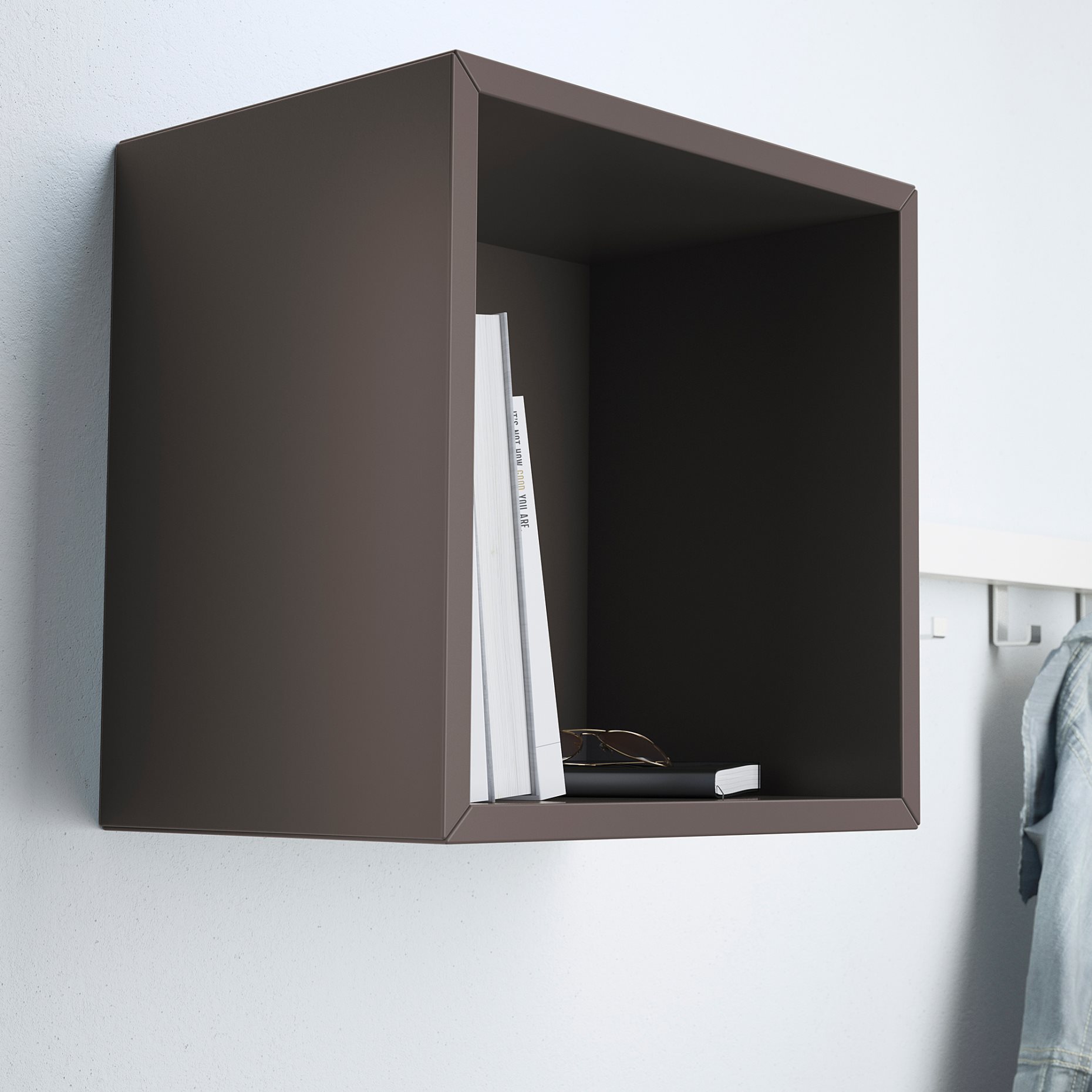 EKET, wall-mounted shelving unit, 392.858.27