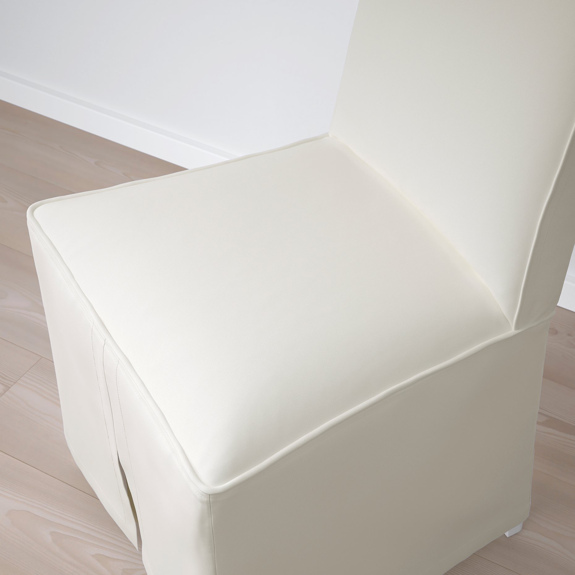 BERGMUND, καρέκλα με μακρύ κάλυμμα, 393.997.44