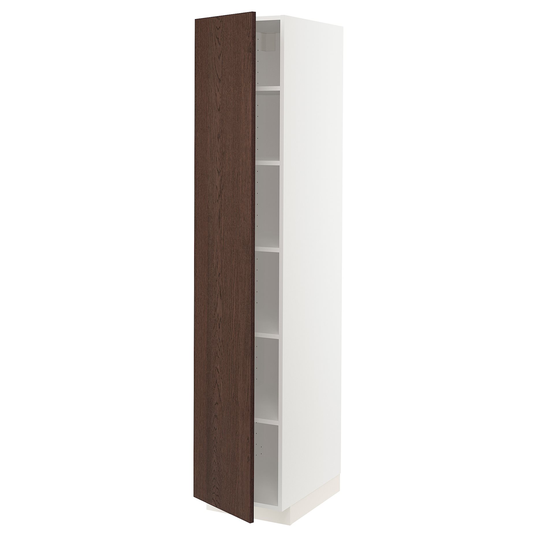 METOD, high cabinet with shelves, 40x60x200 cm, 394.565.36