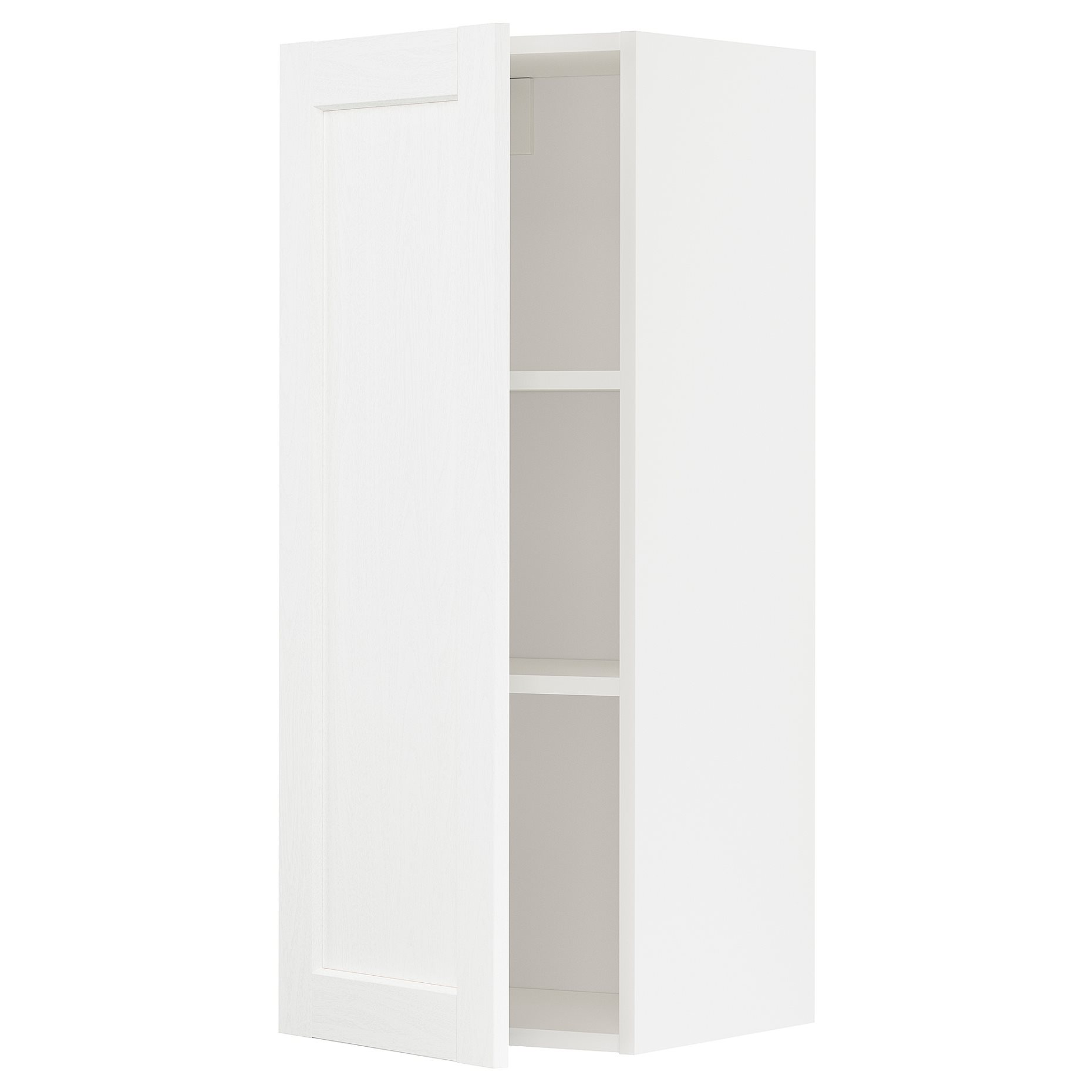 METOD, wall cabinet with shelves, 40x100 cm, 394.734.61