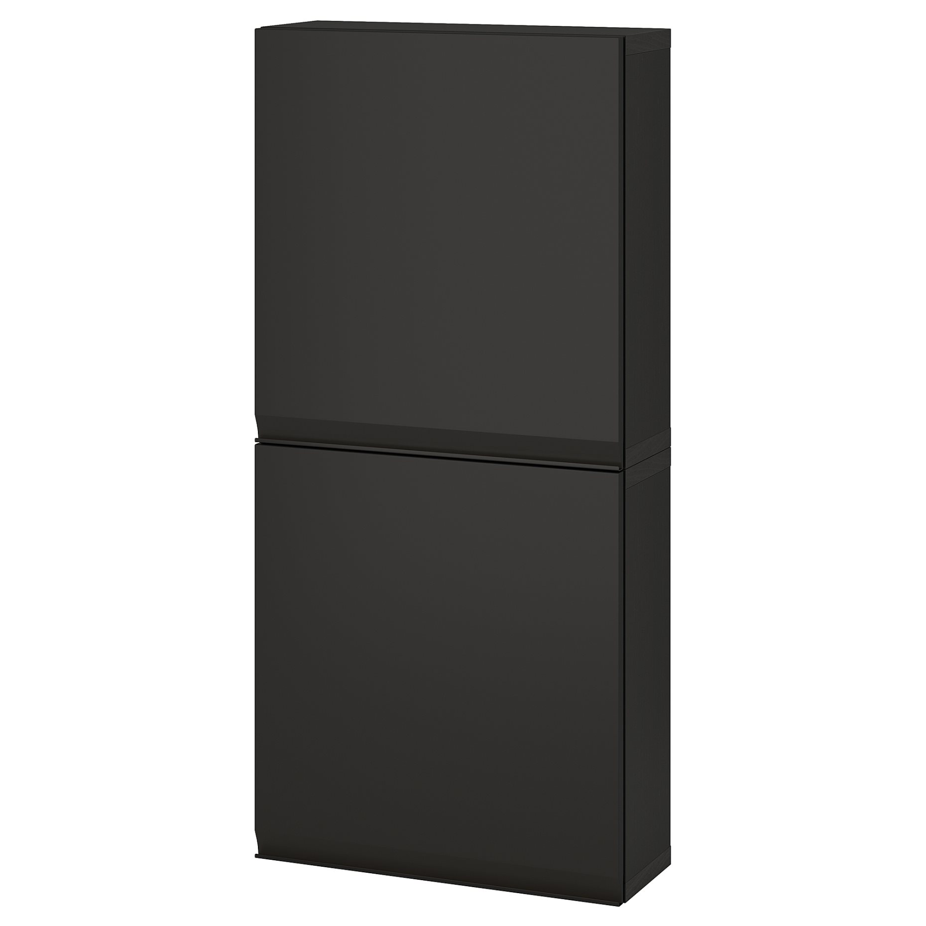 BESTÅ, wall cabinet with 2 doors, 60x22x128 cm, 395.693.50
