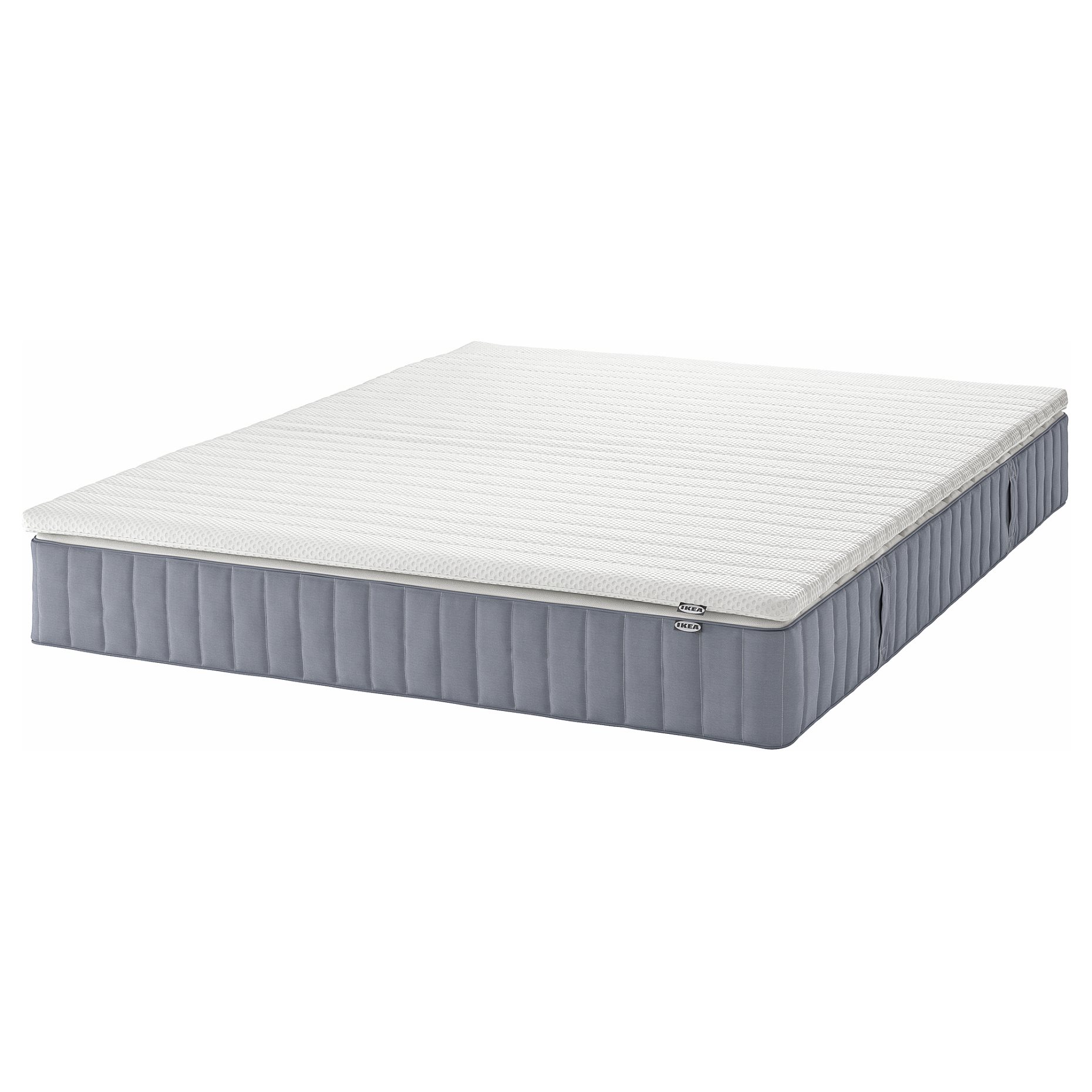 VALEVÅG, mattress extra firm and mattress pad, 140x200 cm, 395.723.38
